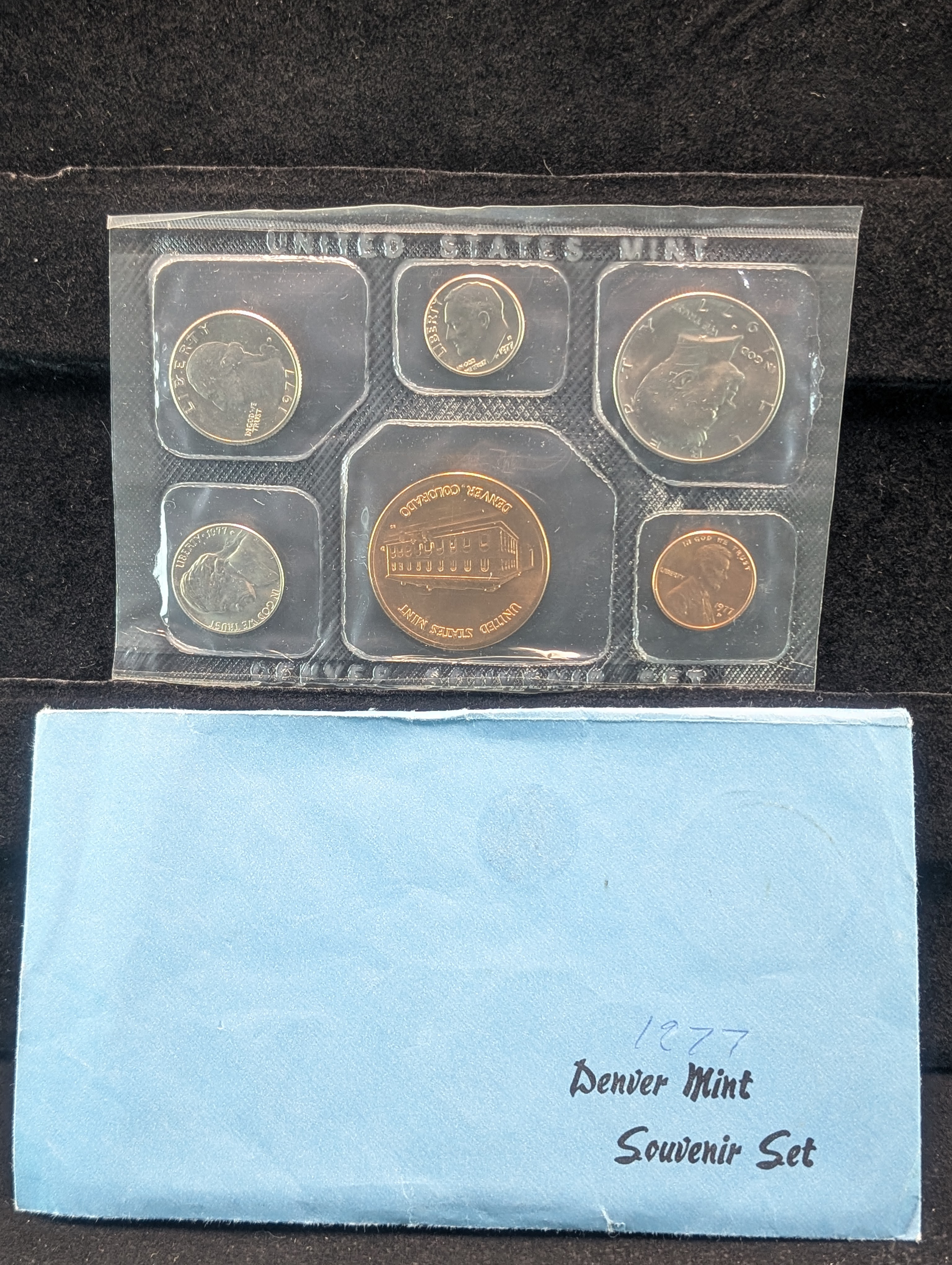 1977 Denver Mint Souvenir Set