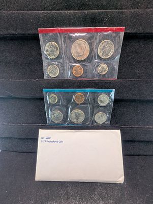 1979-P&D Unc. U.S. Mint Set. 1979-P&amp;D Unc. U.S. Mint Set Condition PLEASE NOTE Some coins 