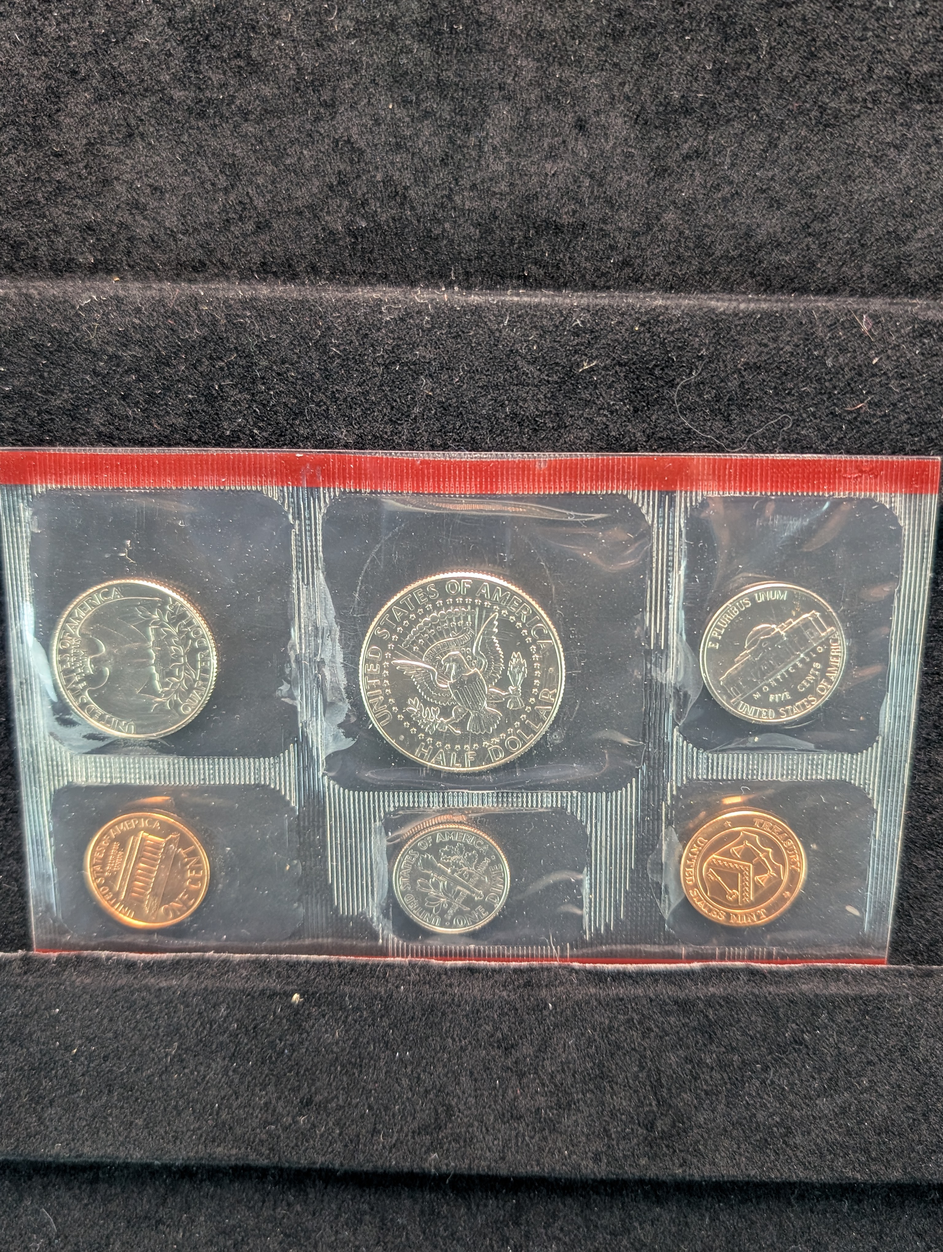 1987-P&D Unc. U.S. Mint Set in OGP w/ COA
