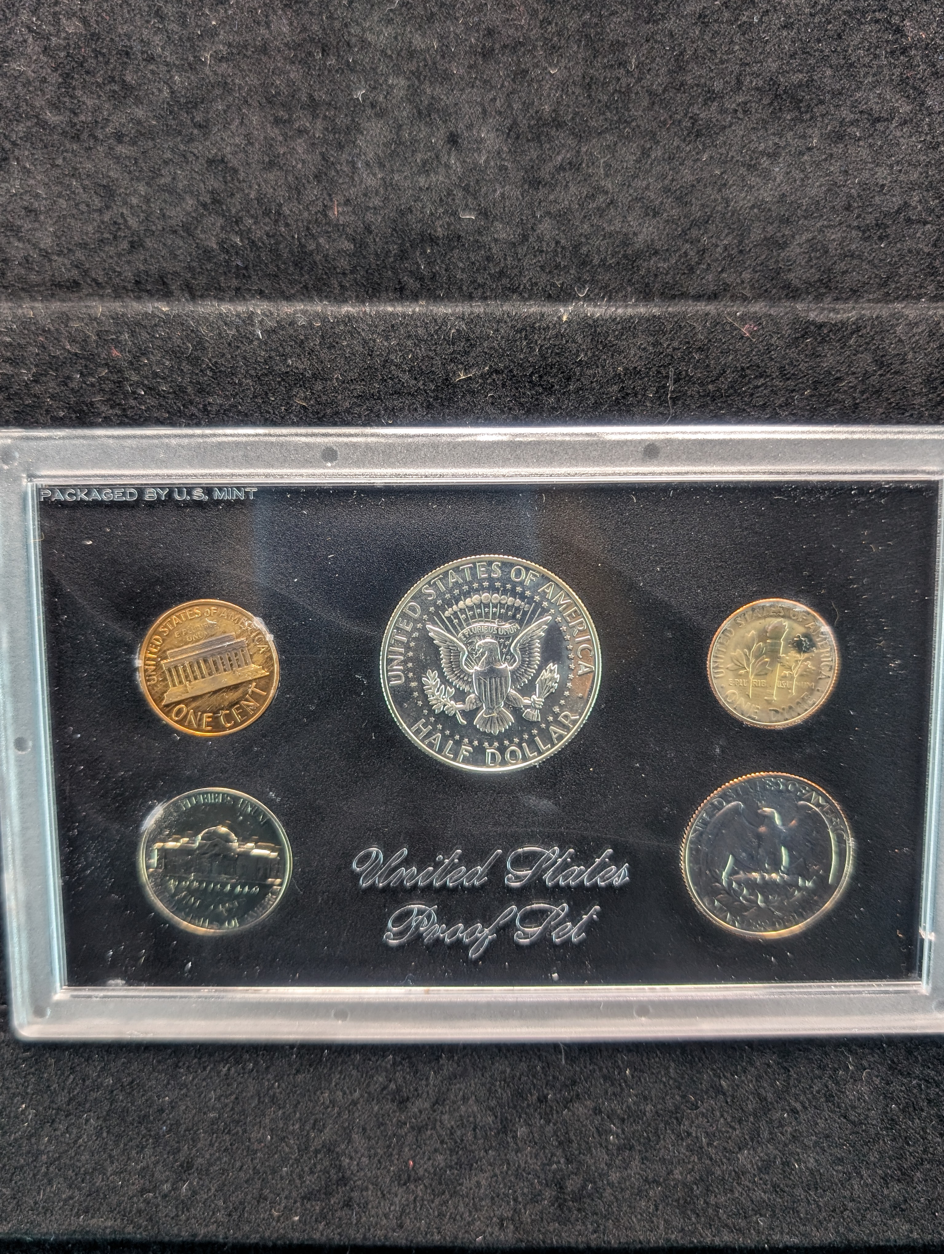 1968-S U.S. Proof Set in OGP - Includes 40% Silver Kennedy Half Dollar