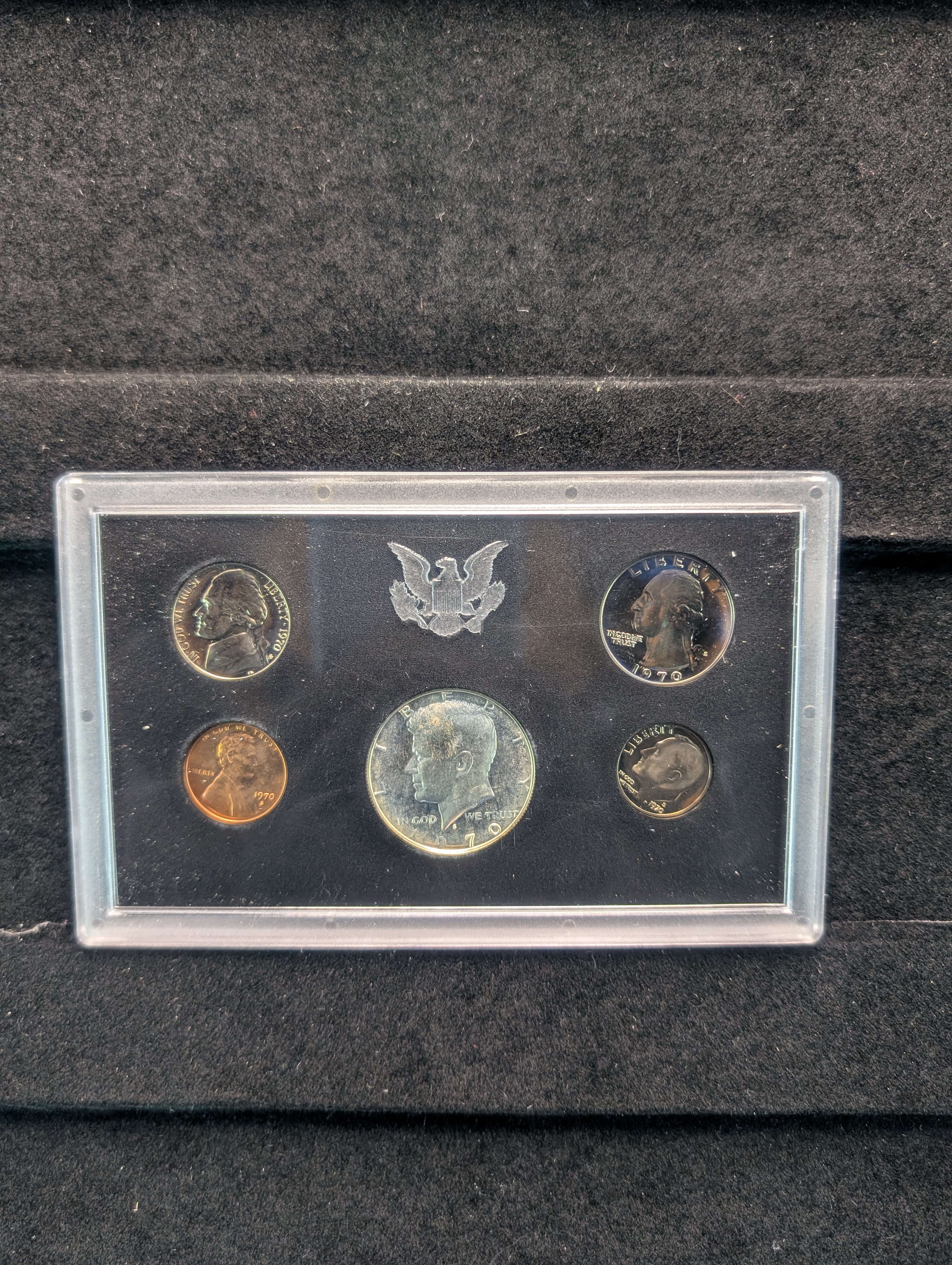1970-S U.S. Proof Set in OGP - Includes 40% Silver Kennedy Half Dollar