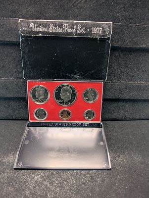 1977-S U.S. Proof Set in OGP Condition PLEASE NOTE Some coins may have a grade on the package 