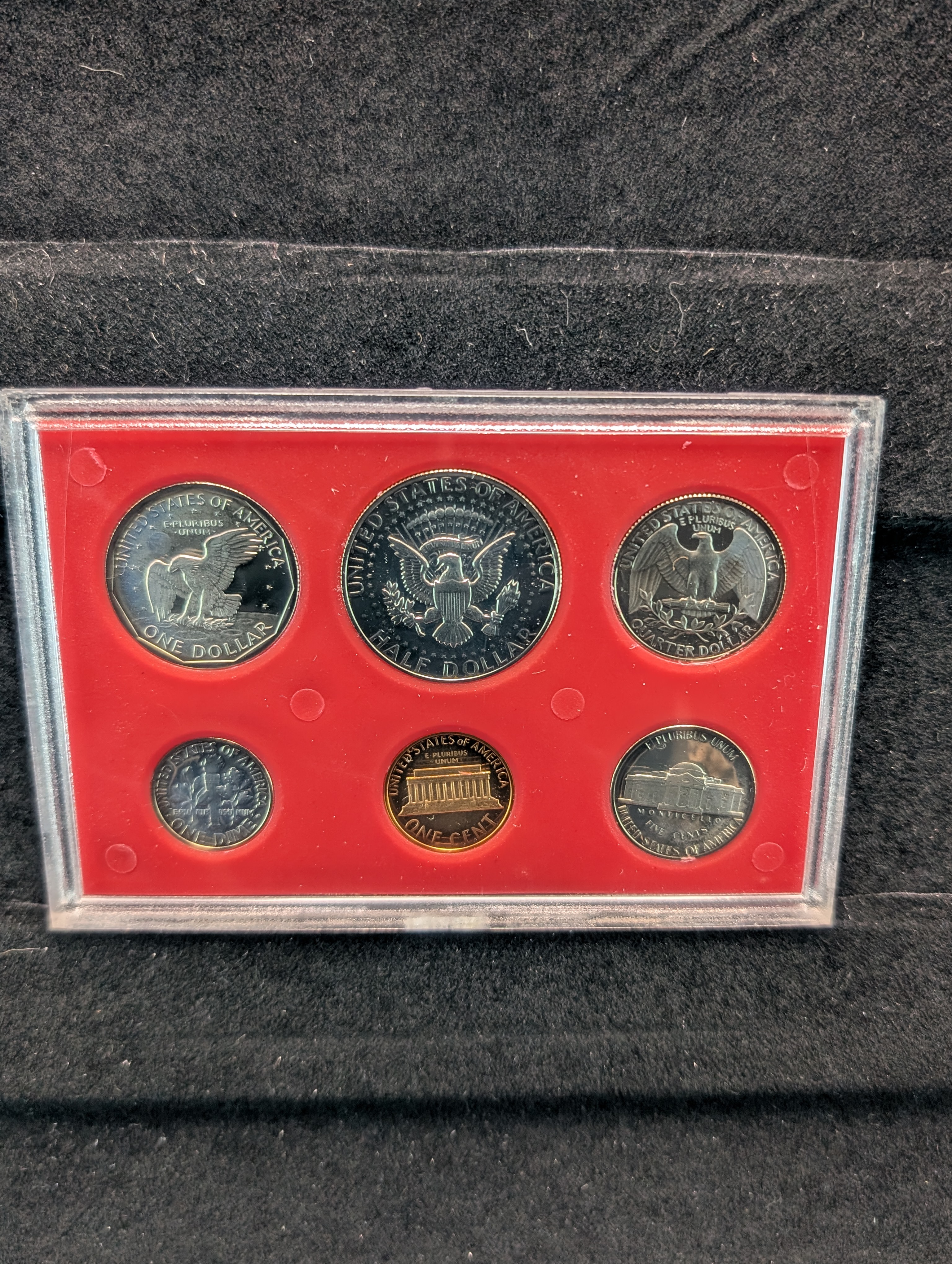 1981-S U.S. Proof Set in OGP, Clear S