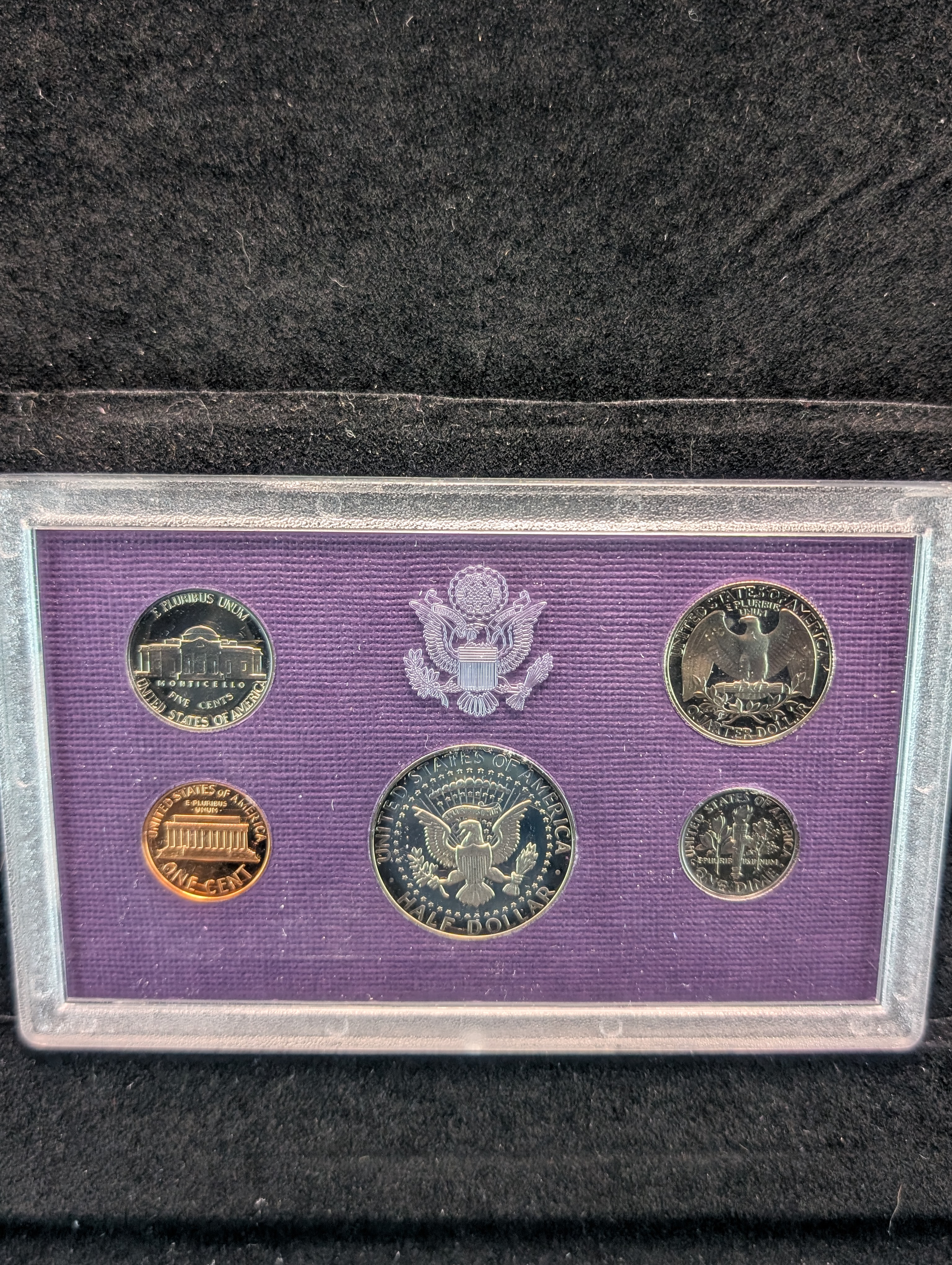 1987-S U.S. Proof Set in OGP w/COA
