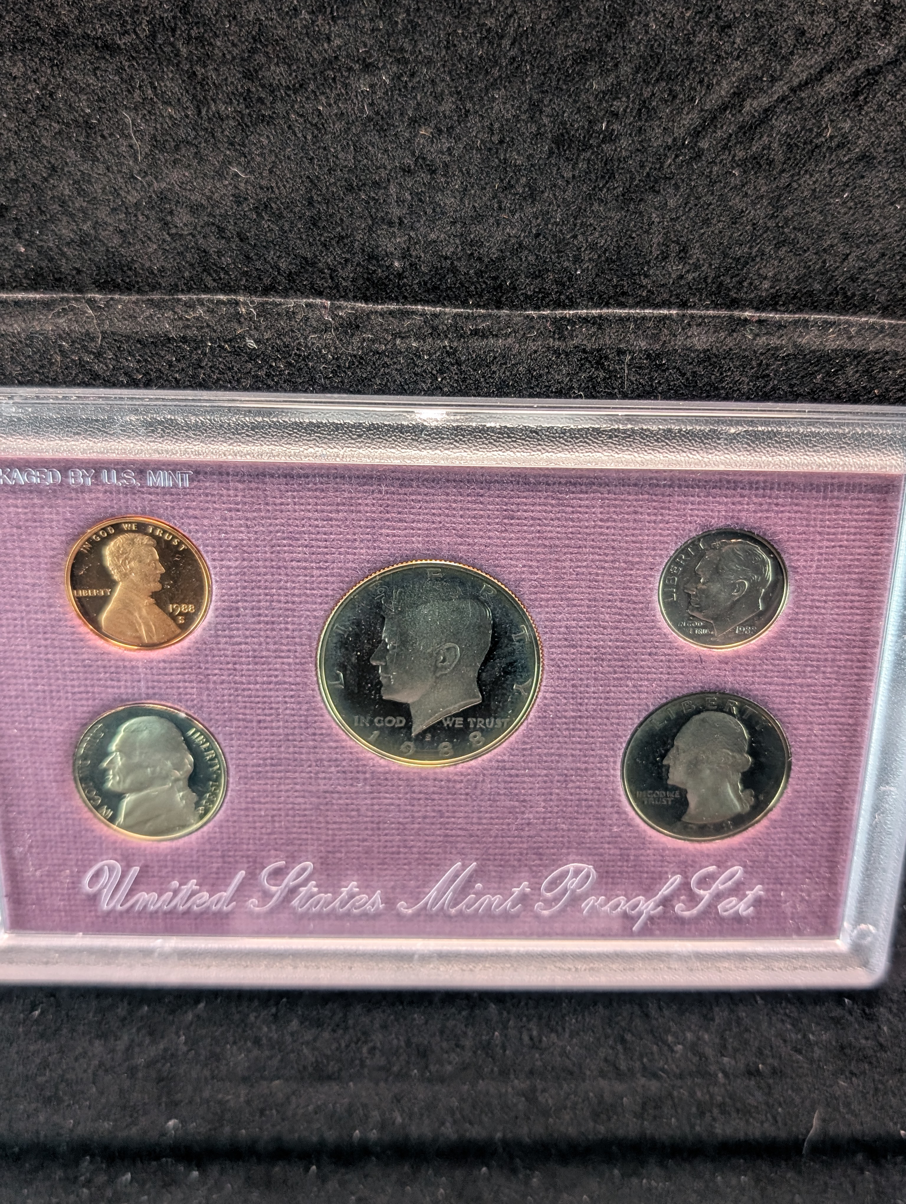 1988-S U.S. Proof Set in OGP w/COA