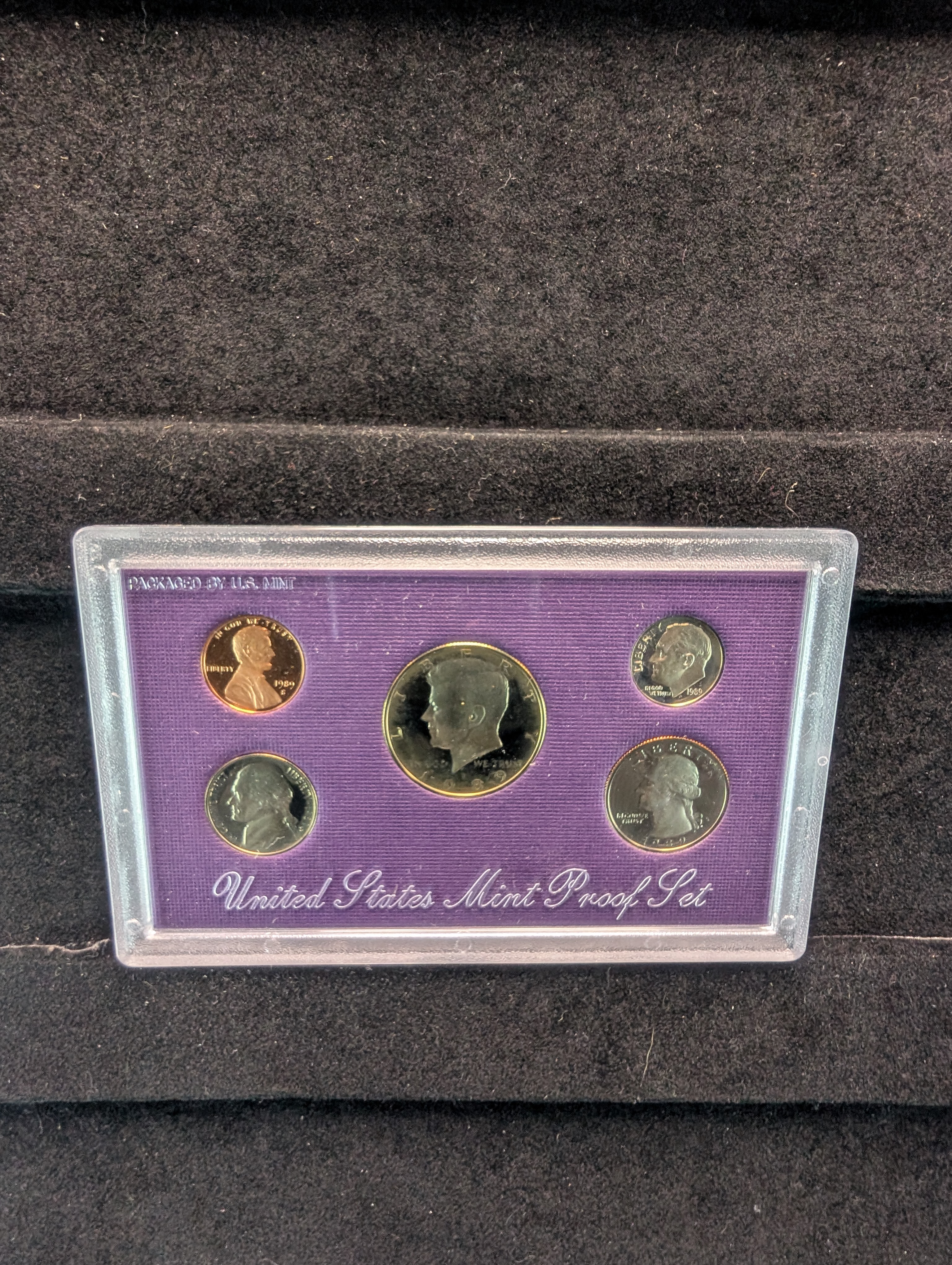 1989-S U.S. Proof Set in OGP w/COA