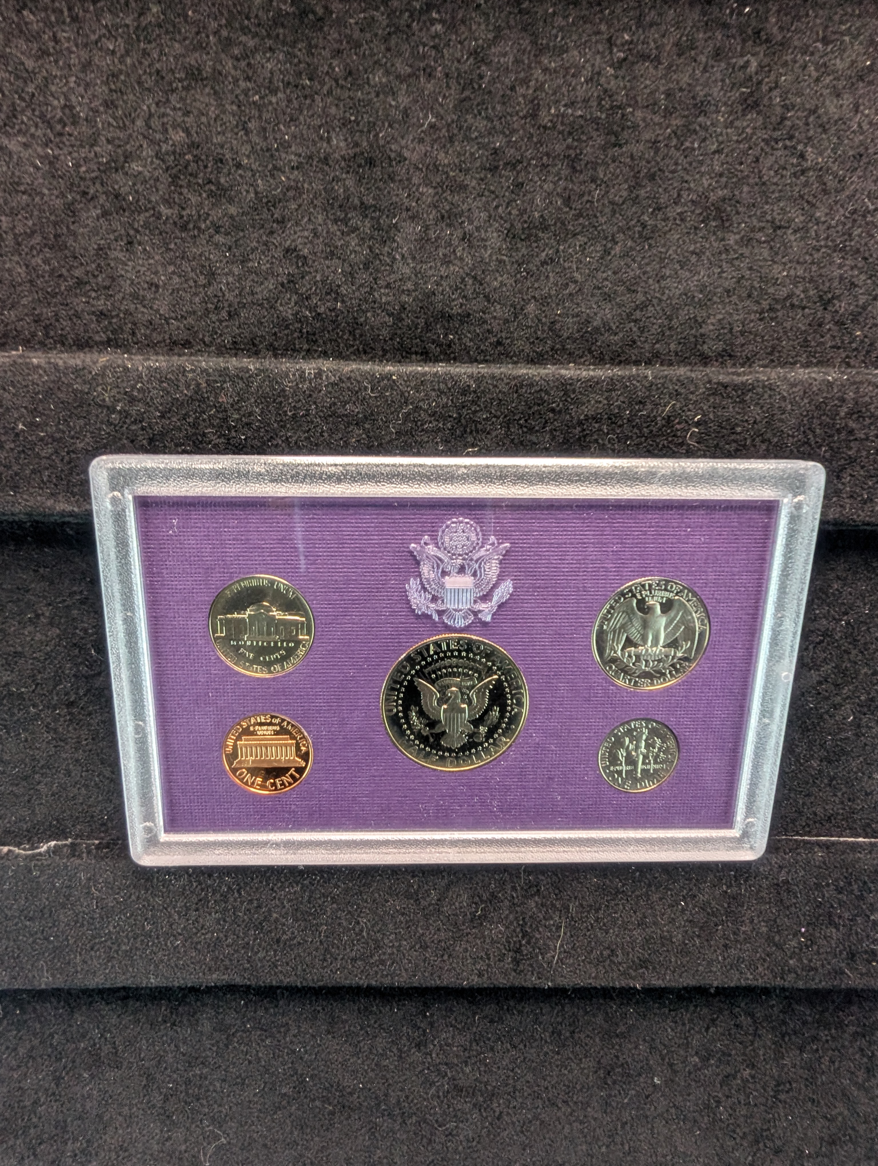 1989-S U.S. Proof Set in OGP w/COA