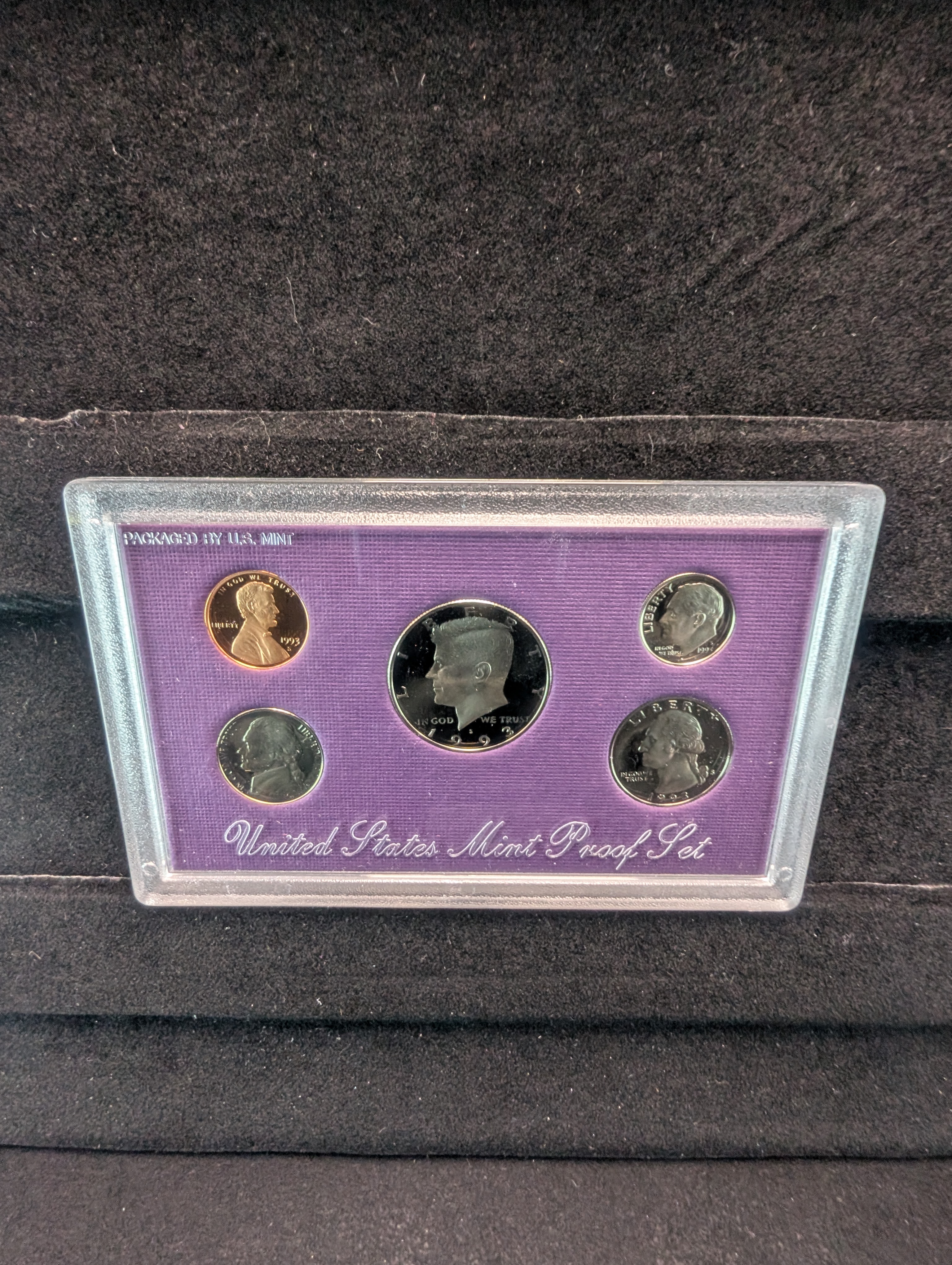 1993-S U.S. Proof Set in OGP w/COA