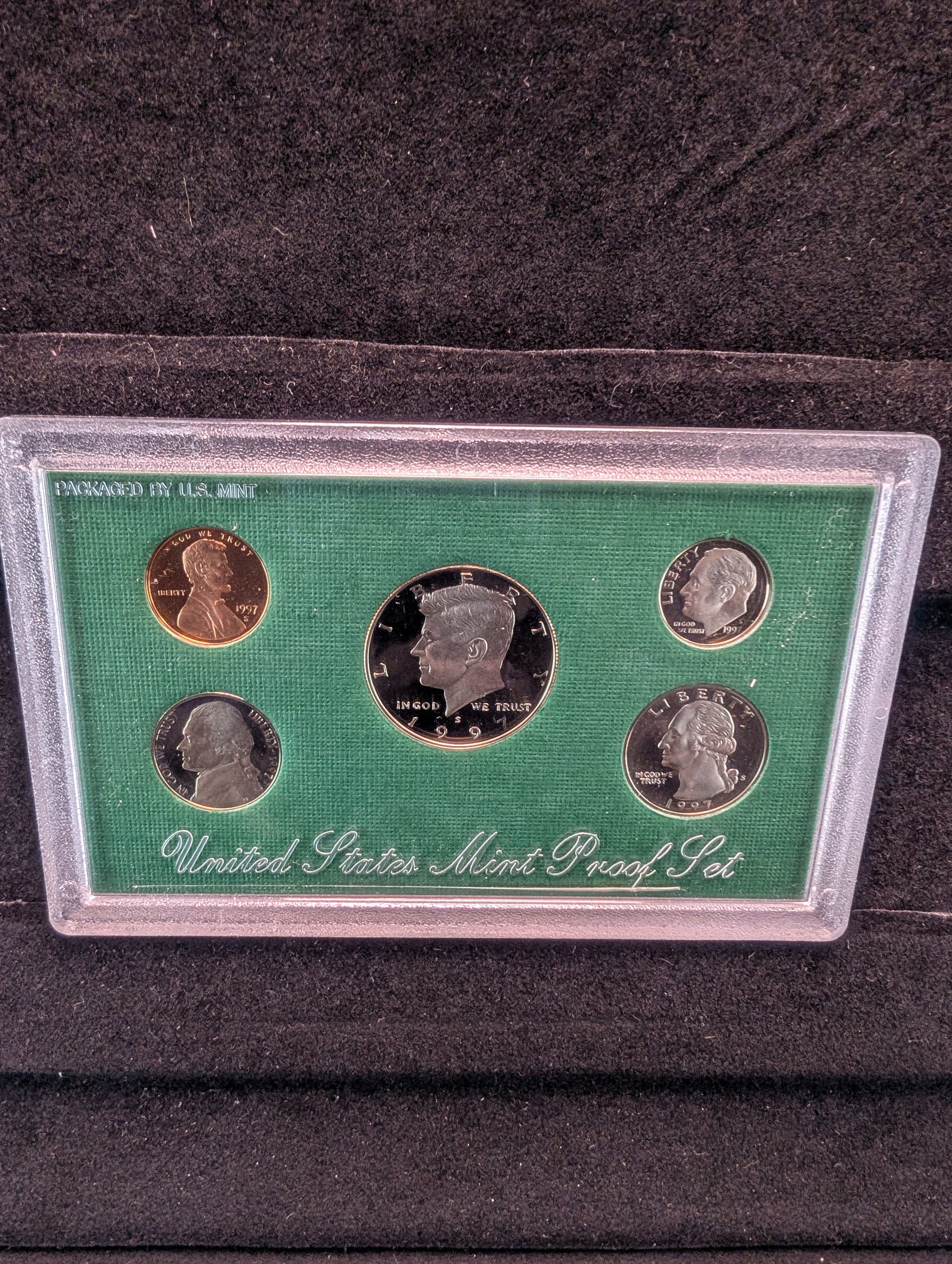 1997-S U.S. Proof Set in OGP w/COA