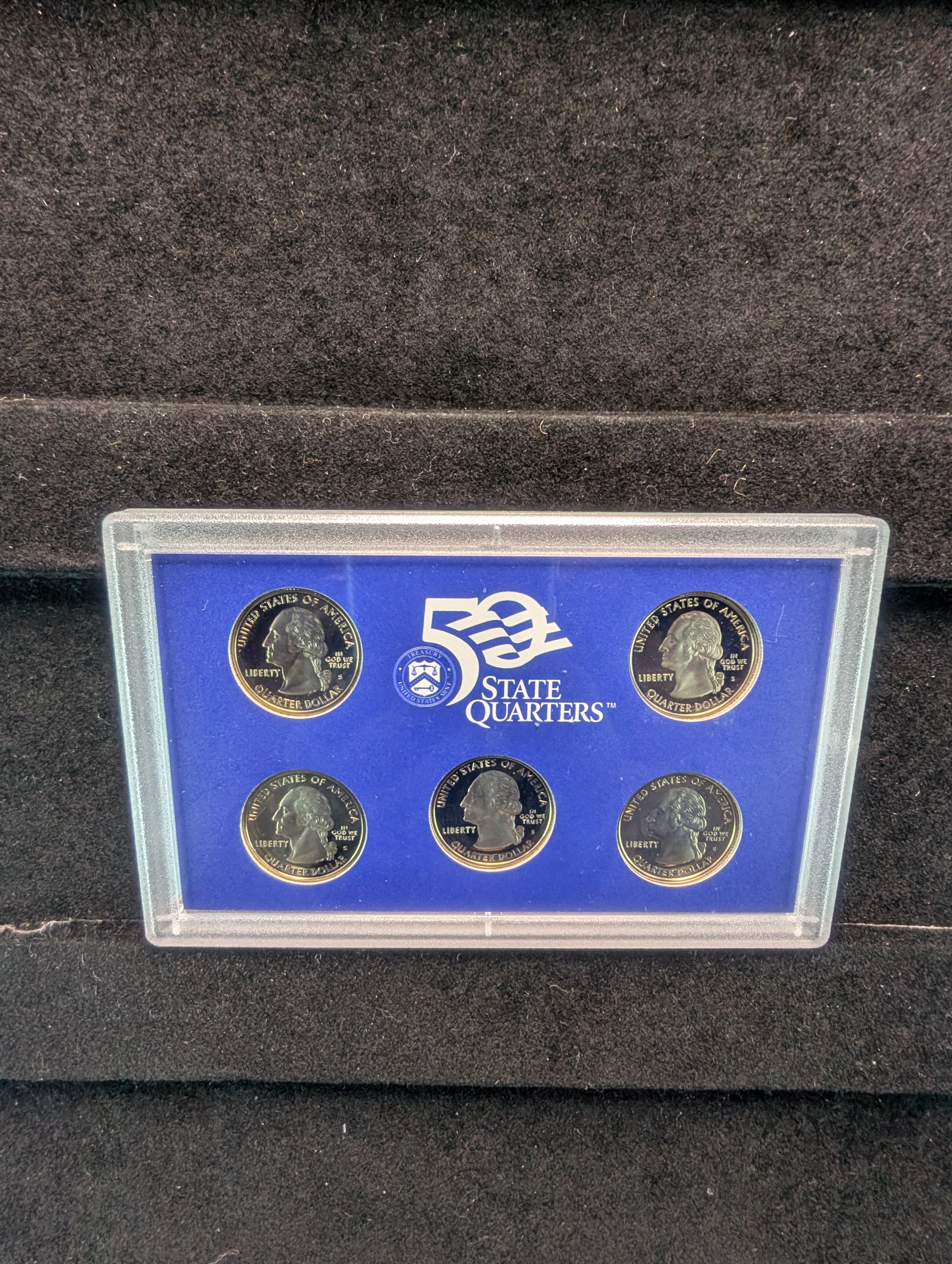 1999-S U.S Mint Proof Set with State Quarters in OGP w/ COA