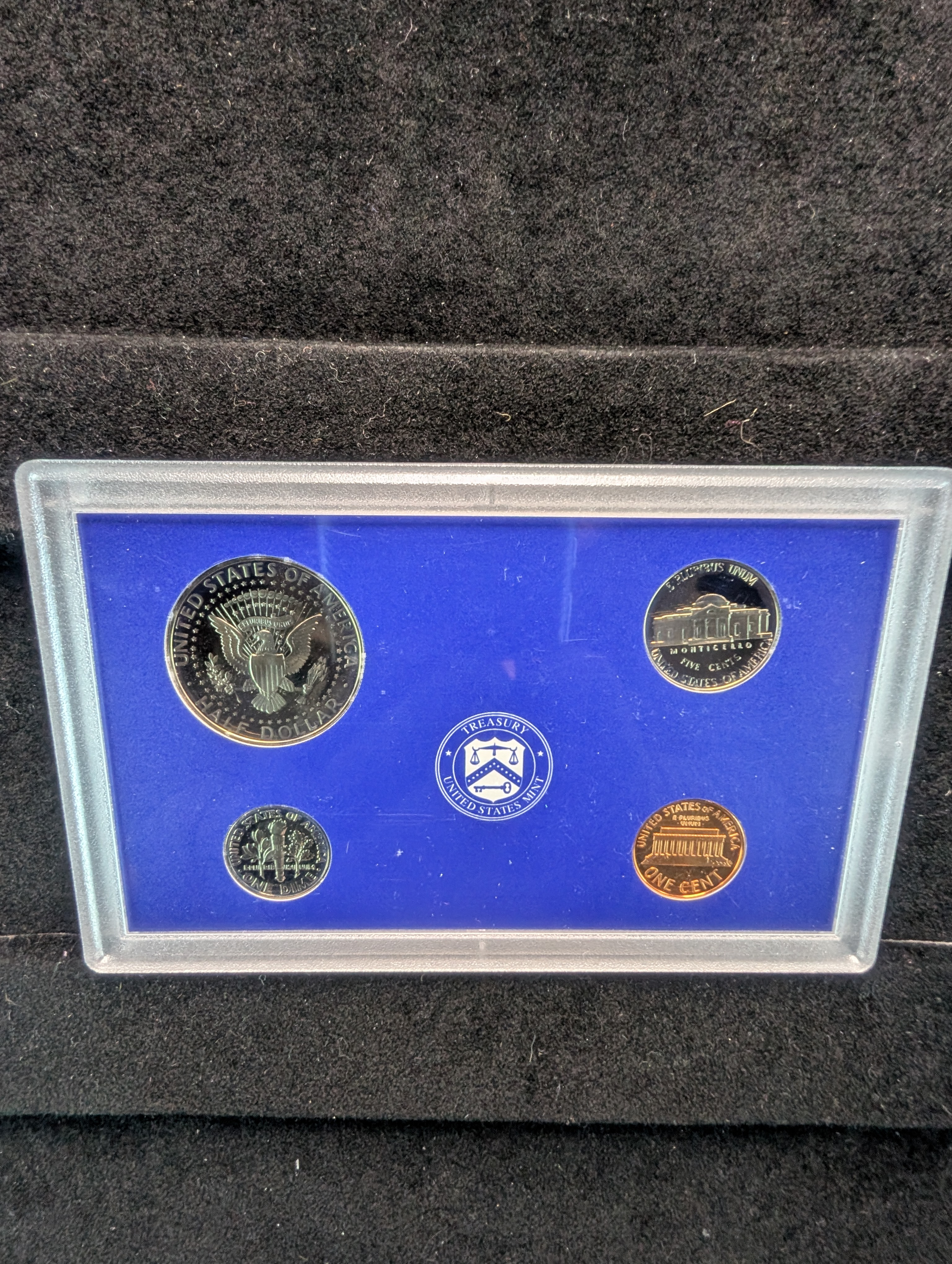 1999-S U.S Mint Proof Set with State Quarters in OGP w/ COA
