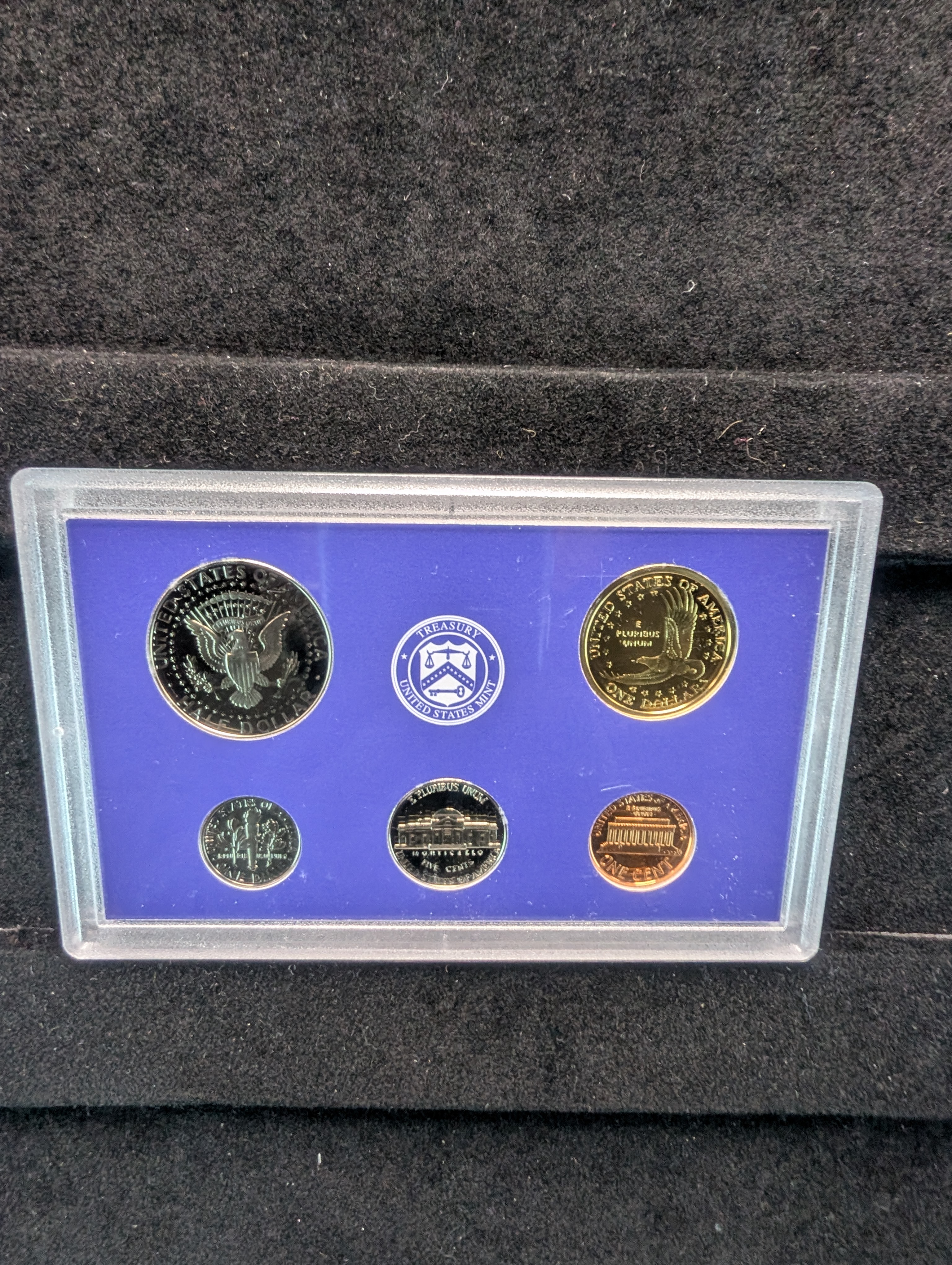 2000-S U.S Mint Proof Set with State Quarters in OGP w/ COA