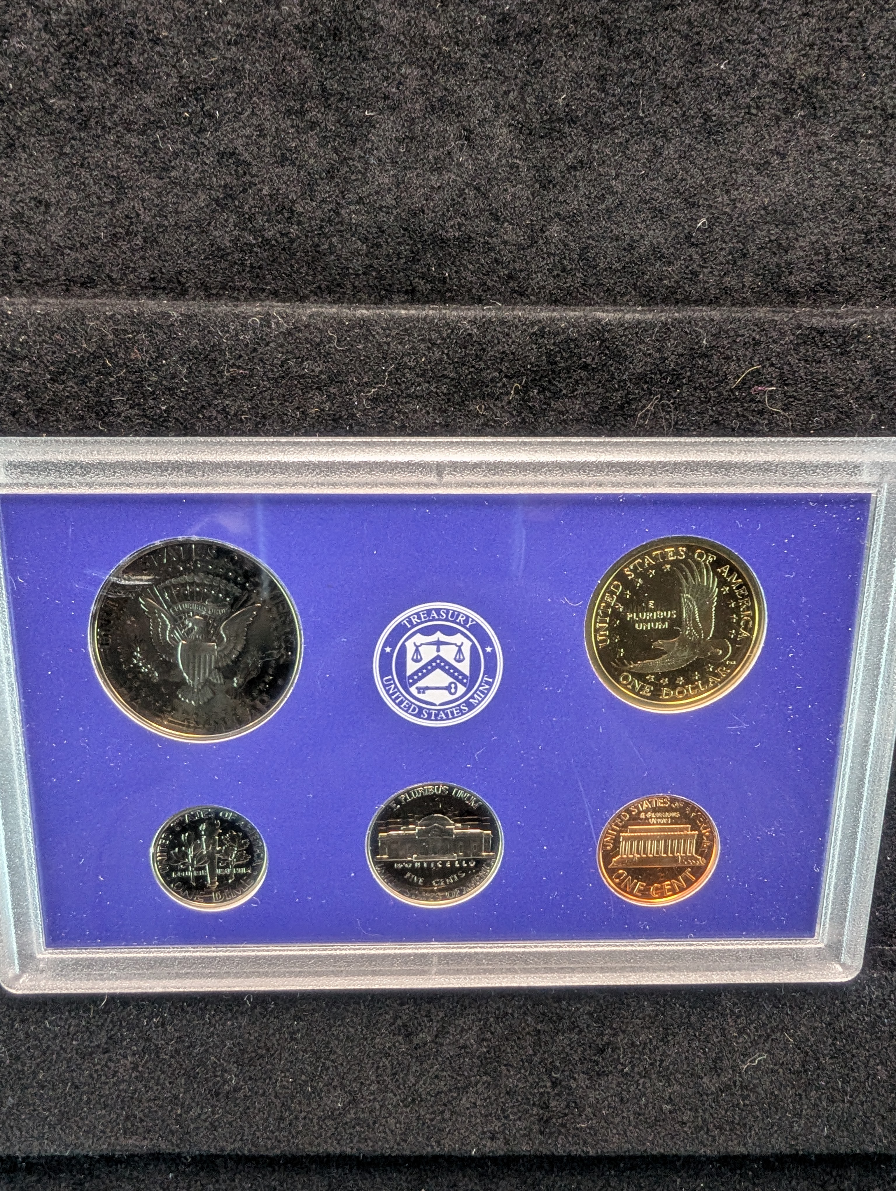 2002-S U.S Mint Proof Set with State Quarters in OGP w/ COA