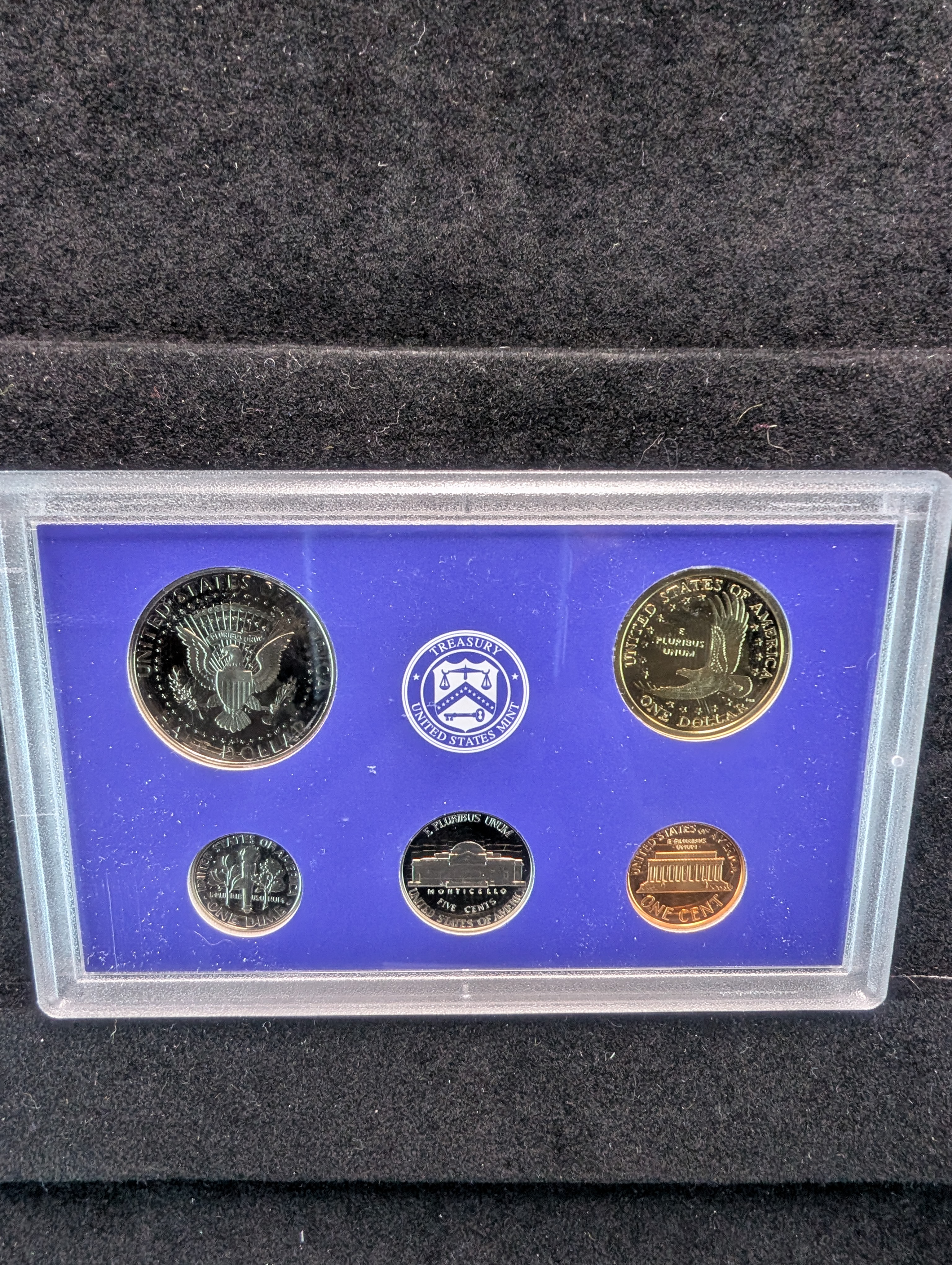 2003-S U.S Mint Proof Set with State Quarters in OGP w/ COA