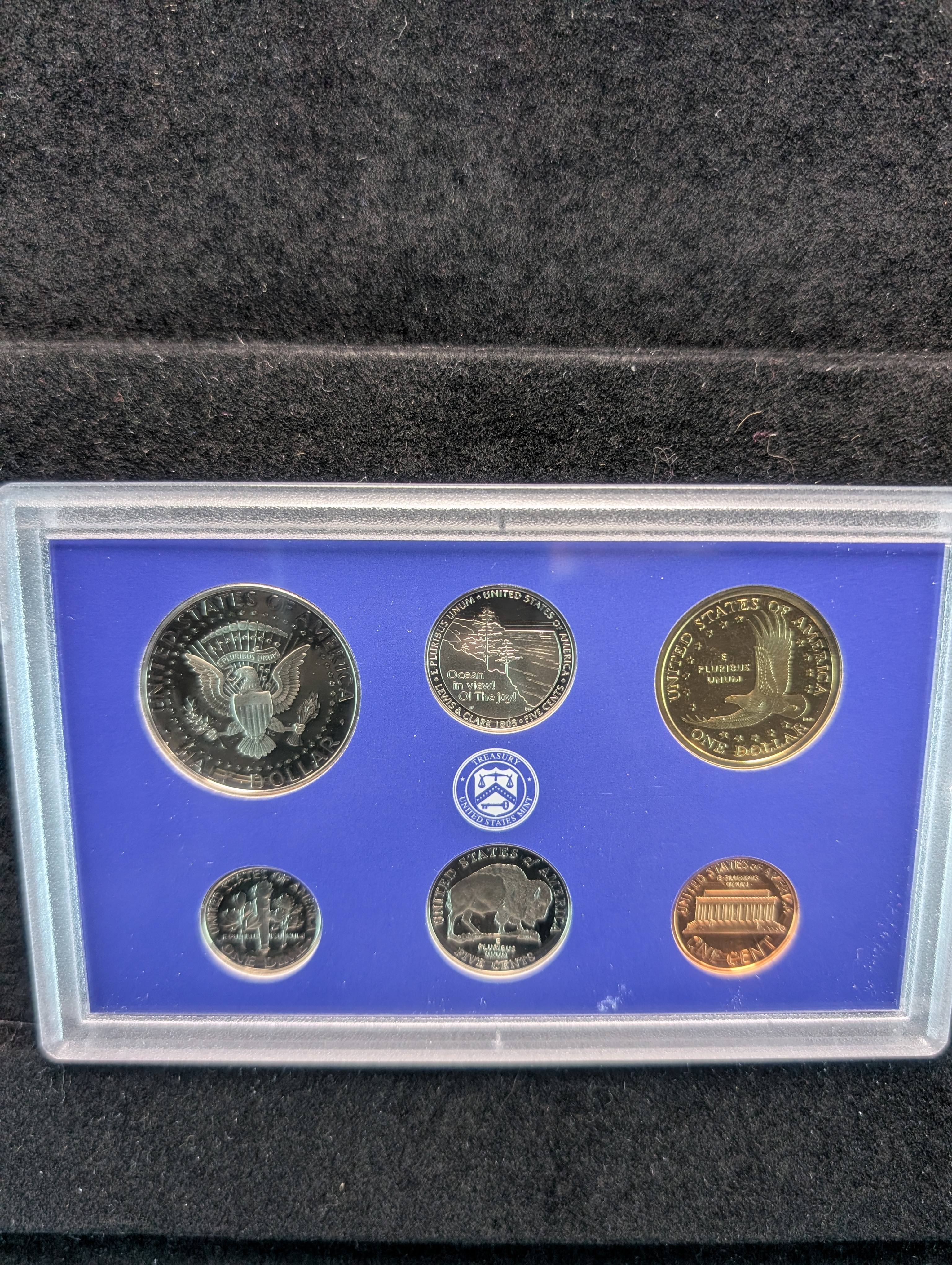 2005-S U.S Mint Proof Set with State Quarters in OGP w/ COA