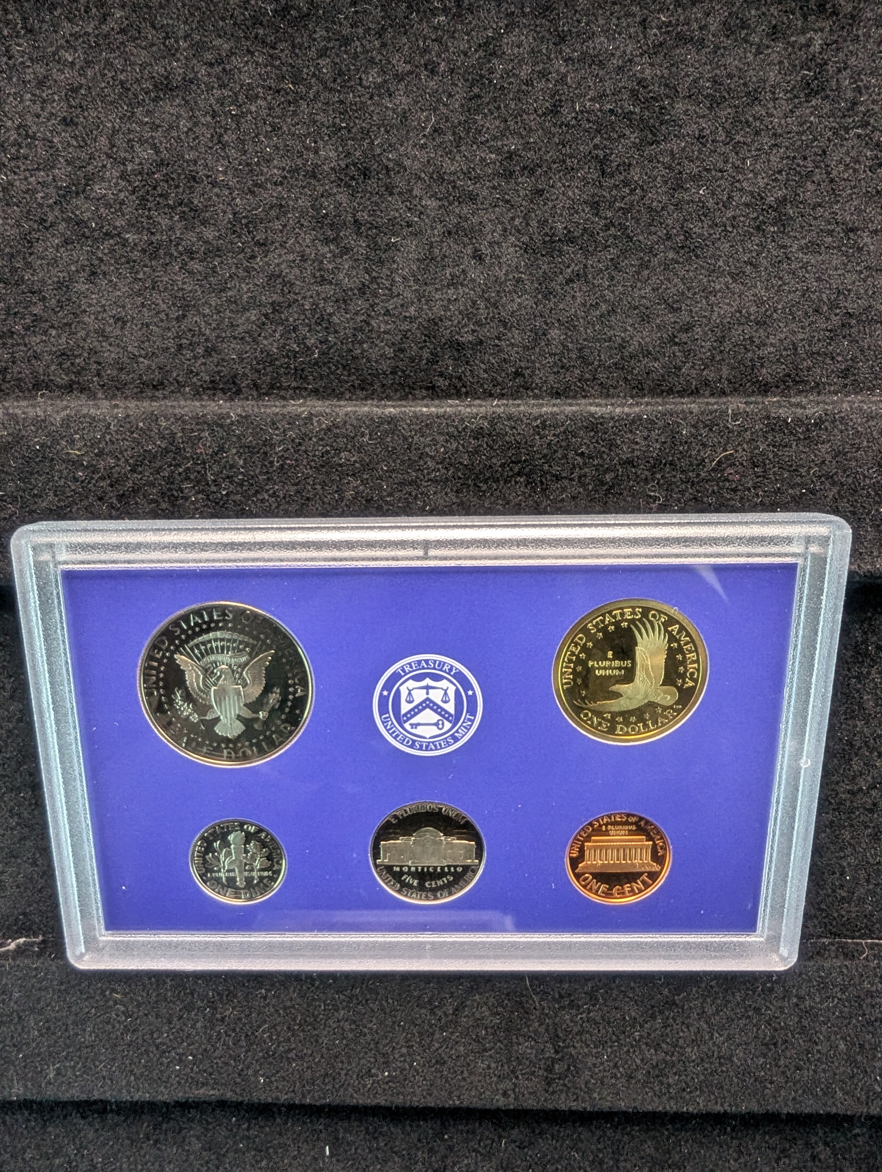 2008-S U.S Mint Proof Set with State Quarters and Presidential Dollars in OGP w/ COA