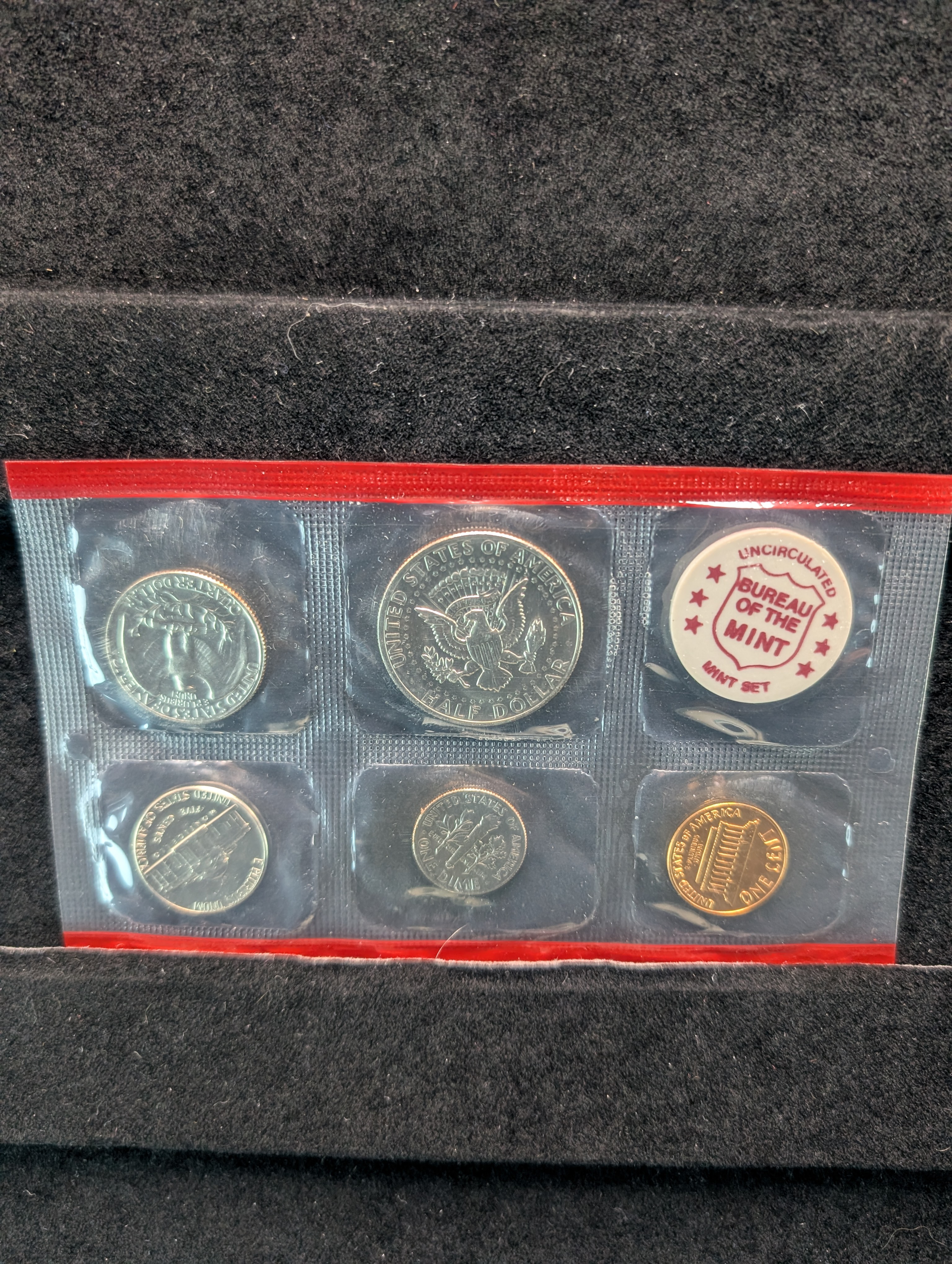1972 P&D U.S. Uncirculated Mint Coin Set In OGP