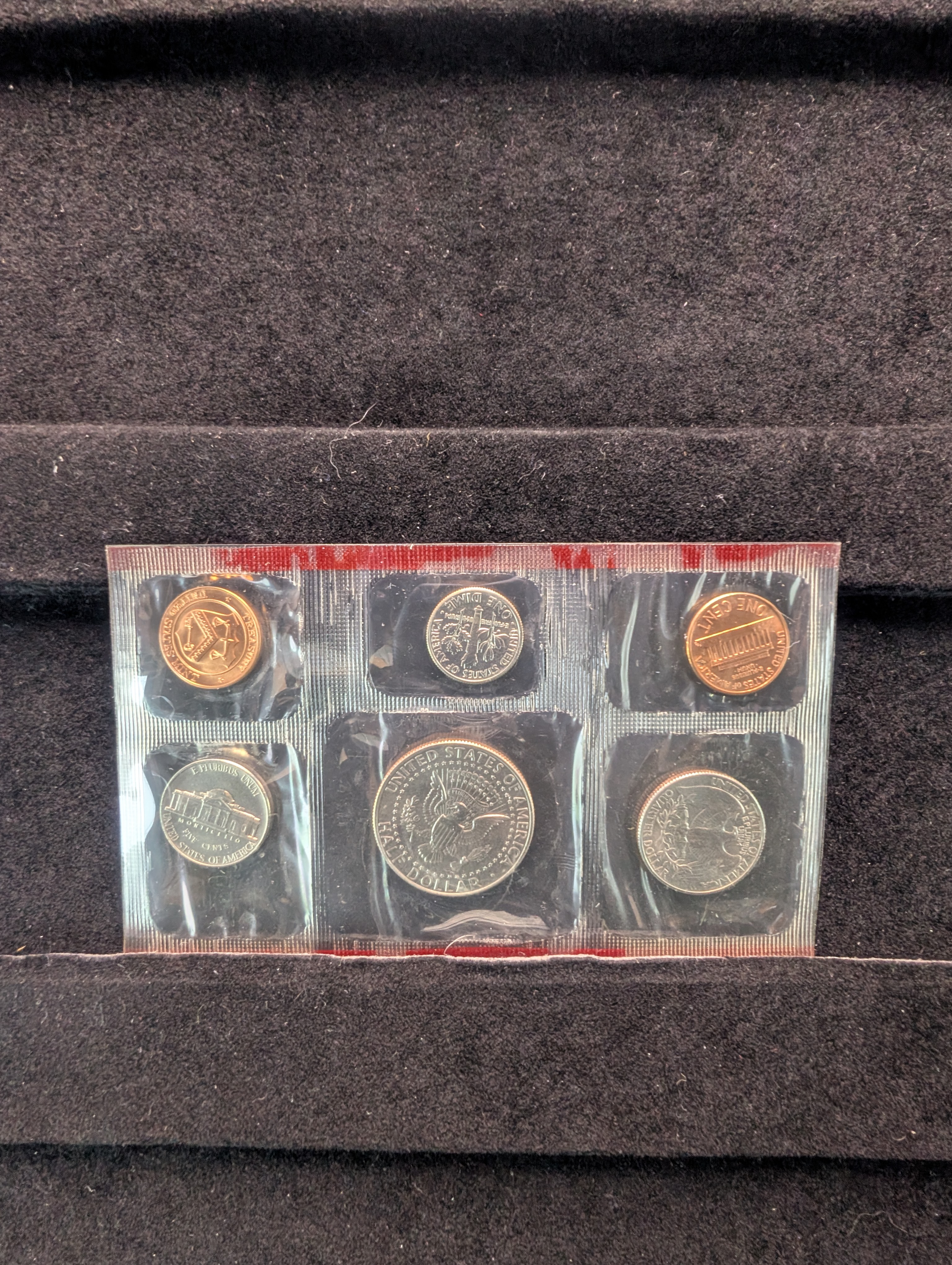 1989 P&D U.S. Uncirculated Mint Coin Set In OGP w/COA