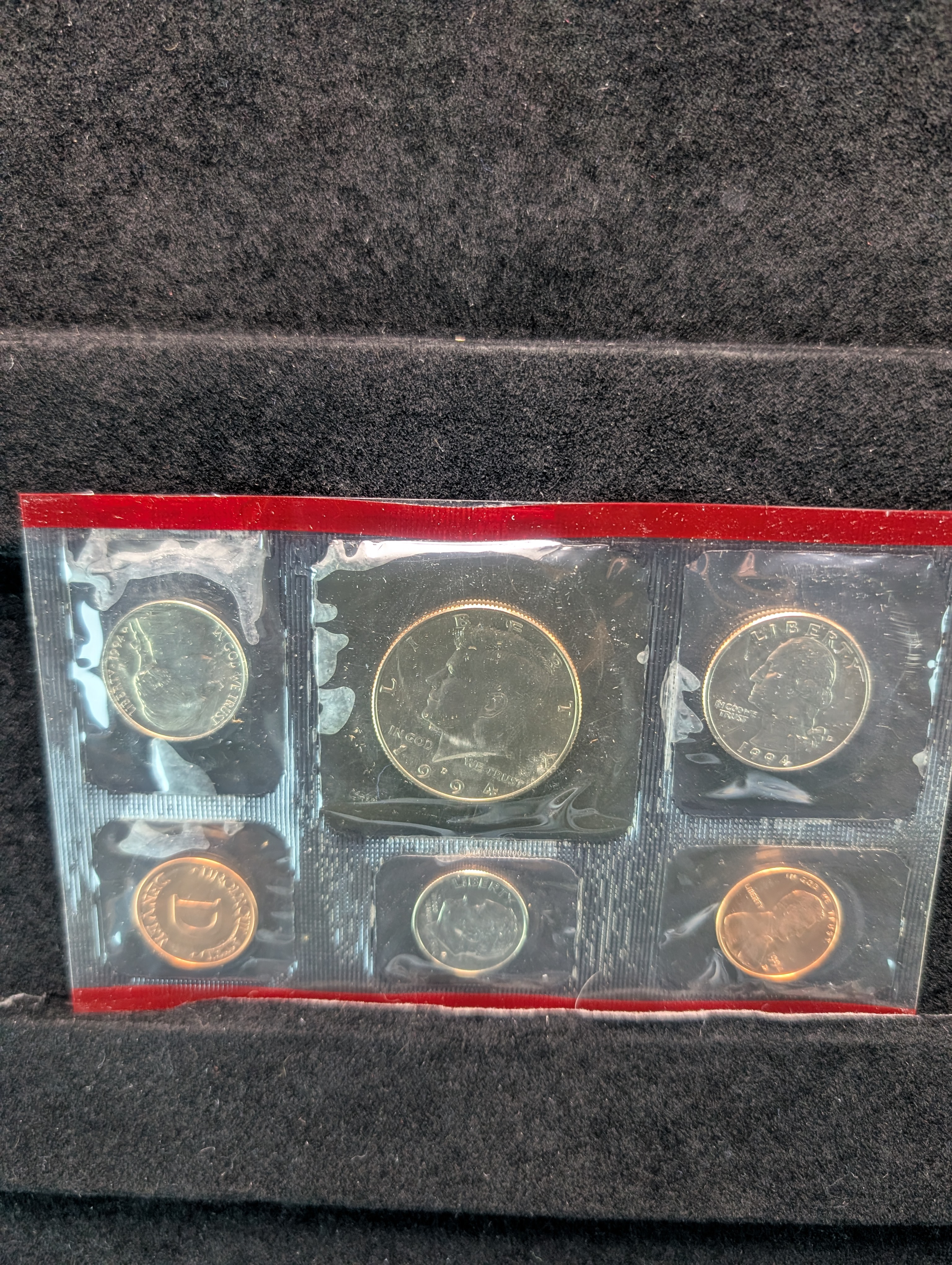 1994 P&D U.S. Uncirculated Mint Coin Set In OGP w/COA
