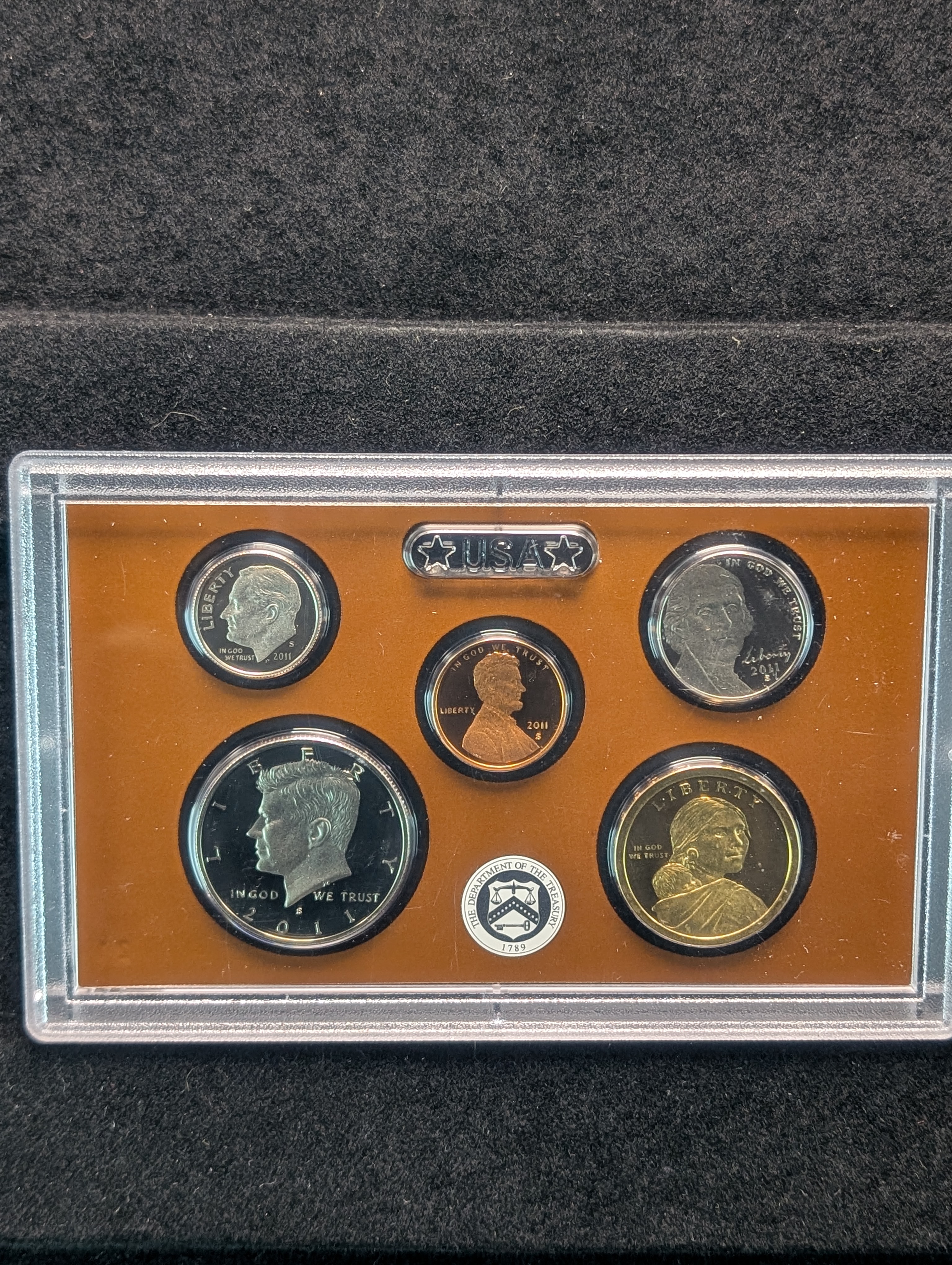 2011-S Partial U.S. Proof Set, No Box