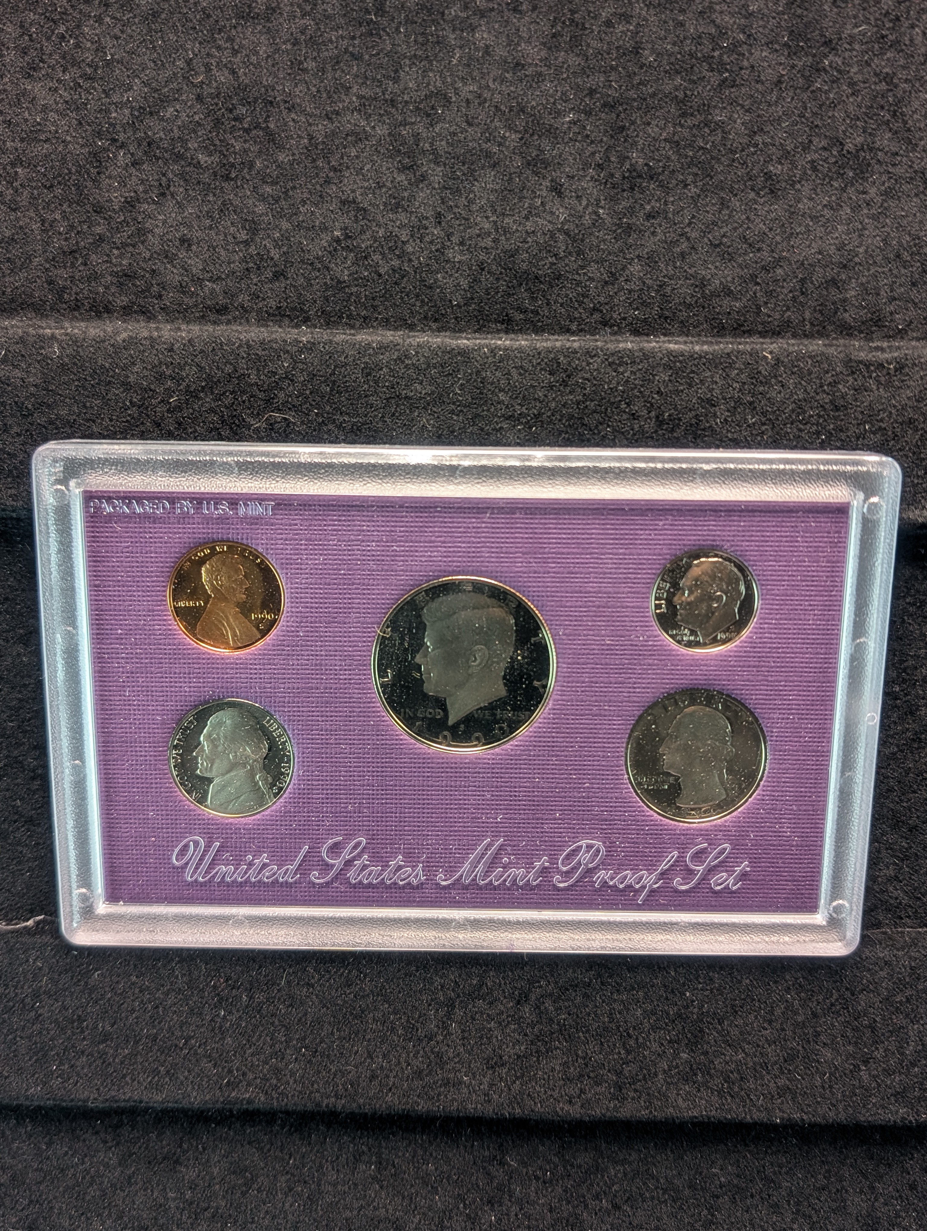 1990-S U.S. Proof Set In OGP w/ COA
