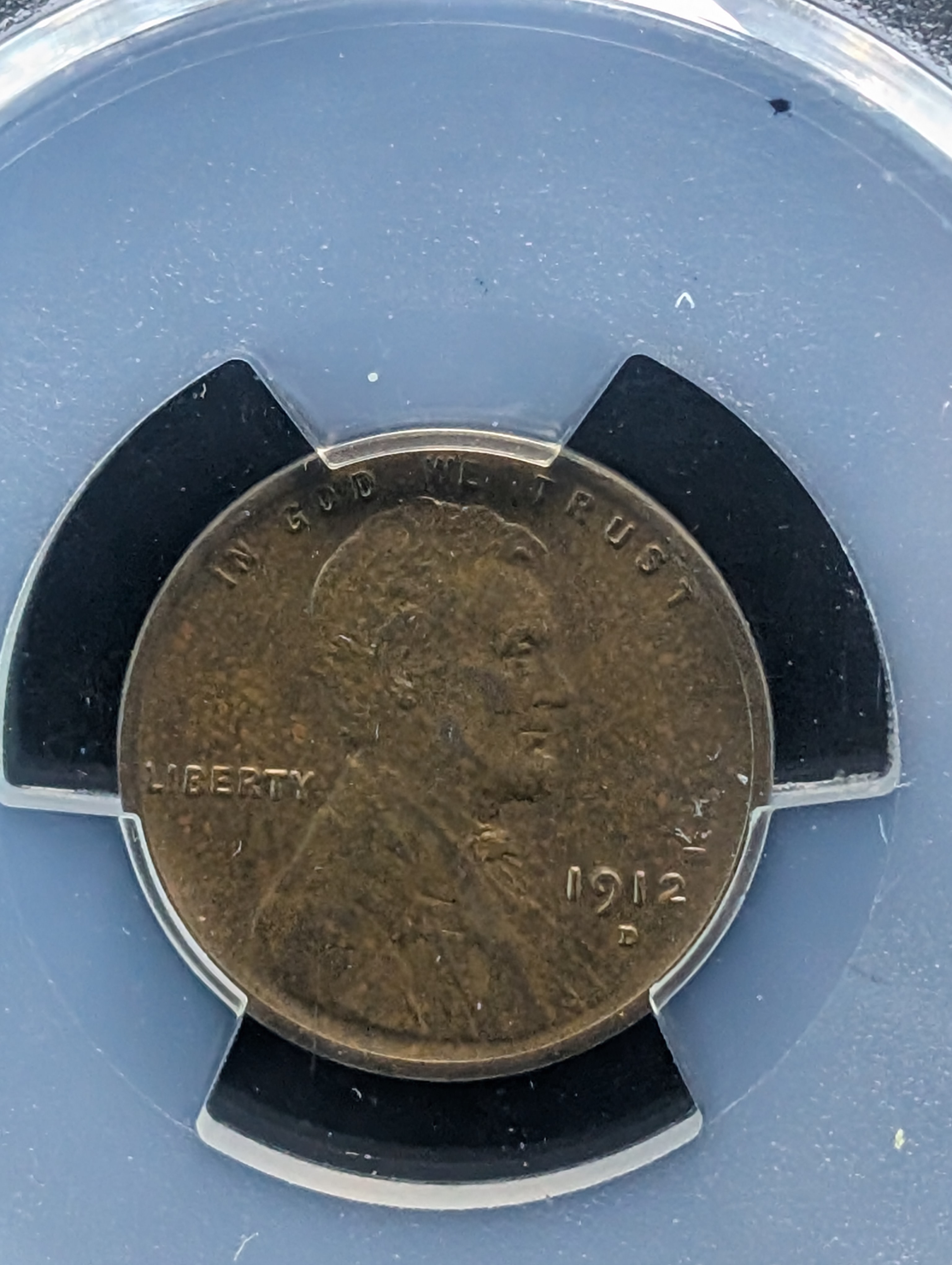 1912-D Lincoln Wheat Cent PCGS AU58