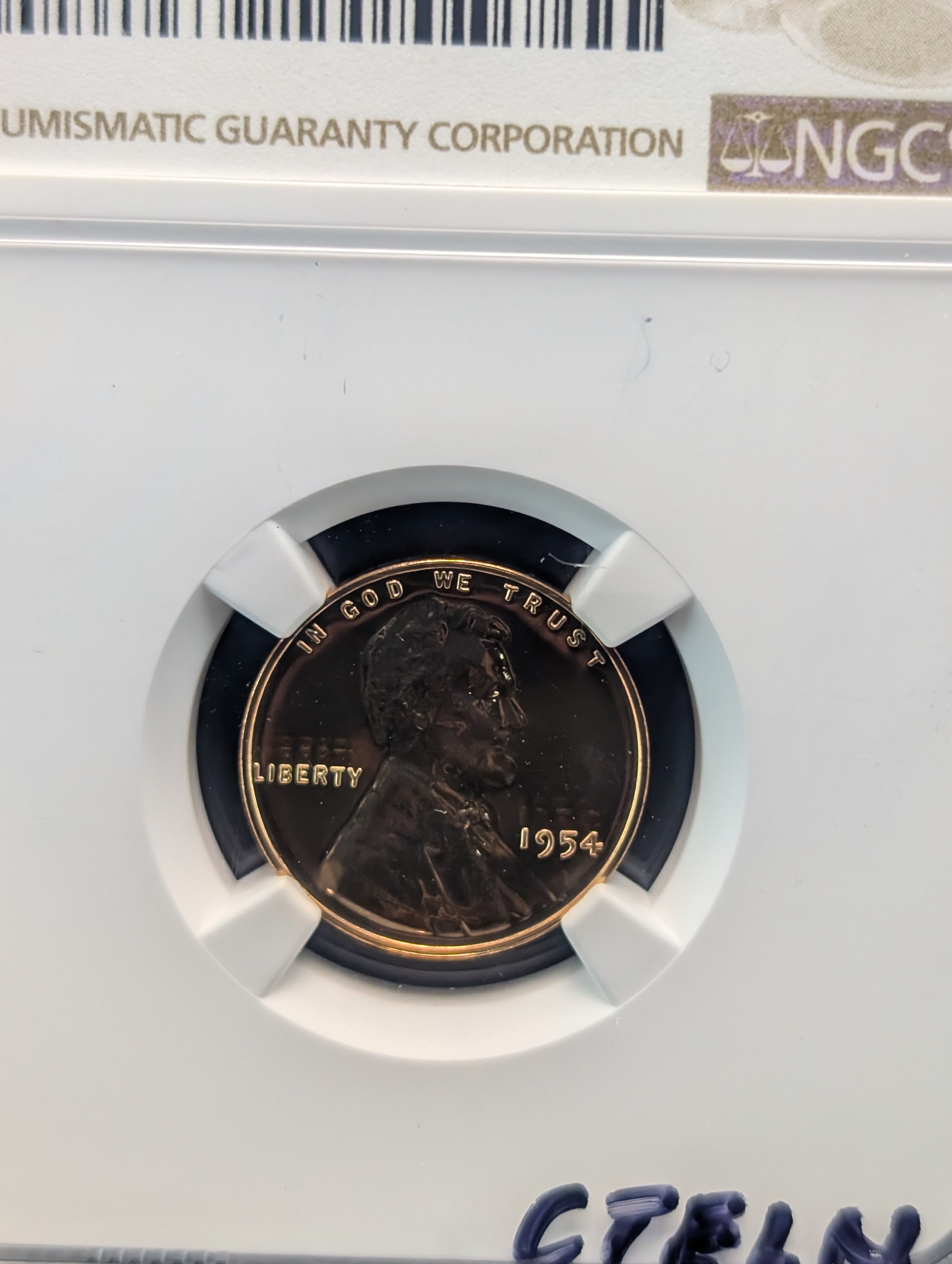 1954-P Lincoln Wheat Cent NGC PF 68 RD