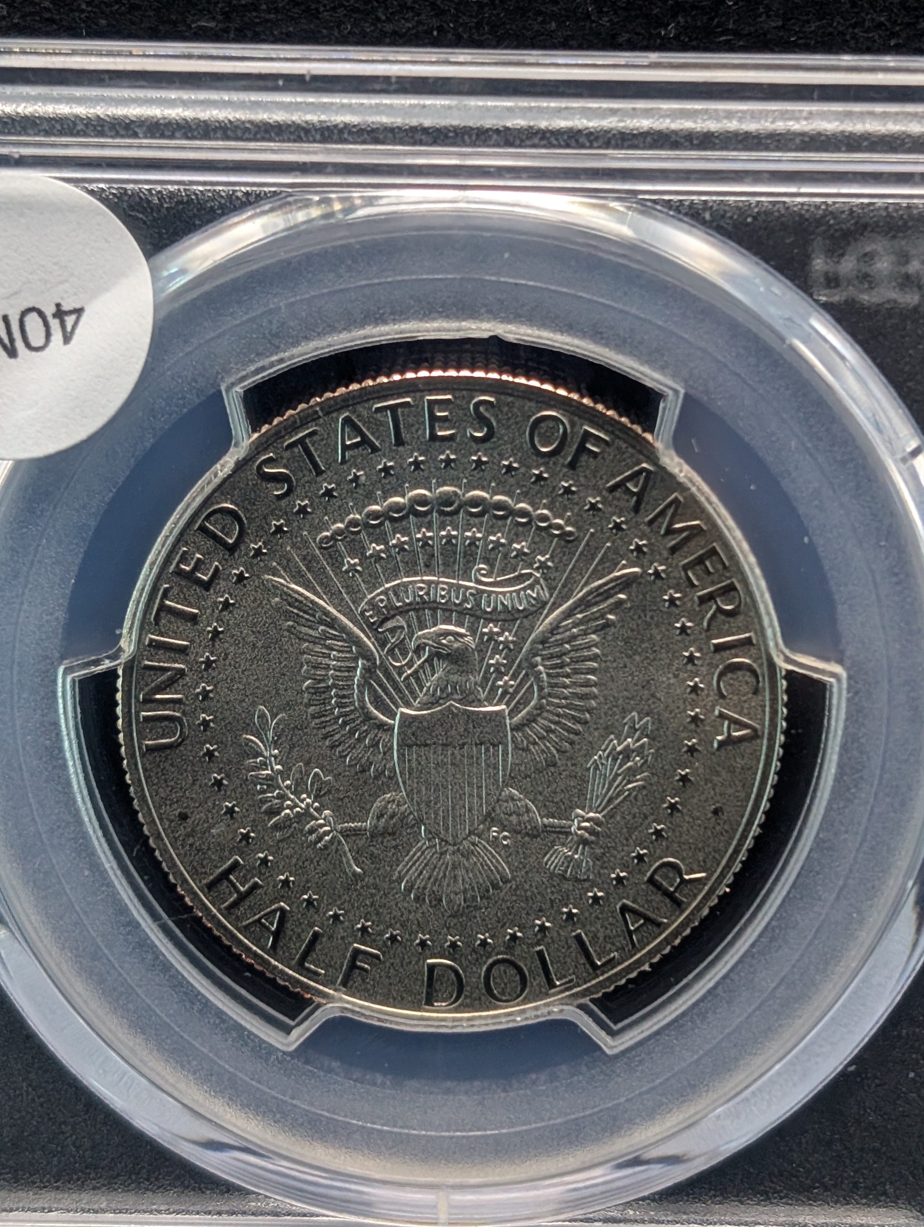 2017-S Kennedy Half Dollar PCGS SP70, Enhanced Unc. Set, First Day of Issue - Denver ANA