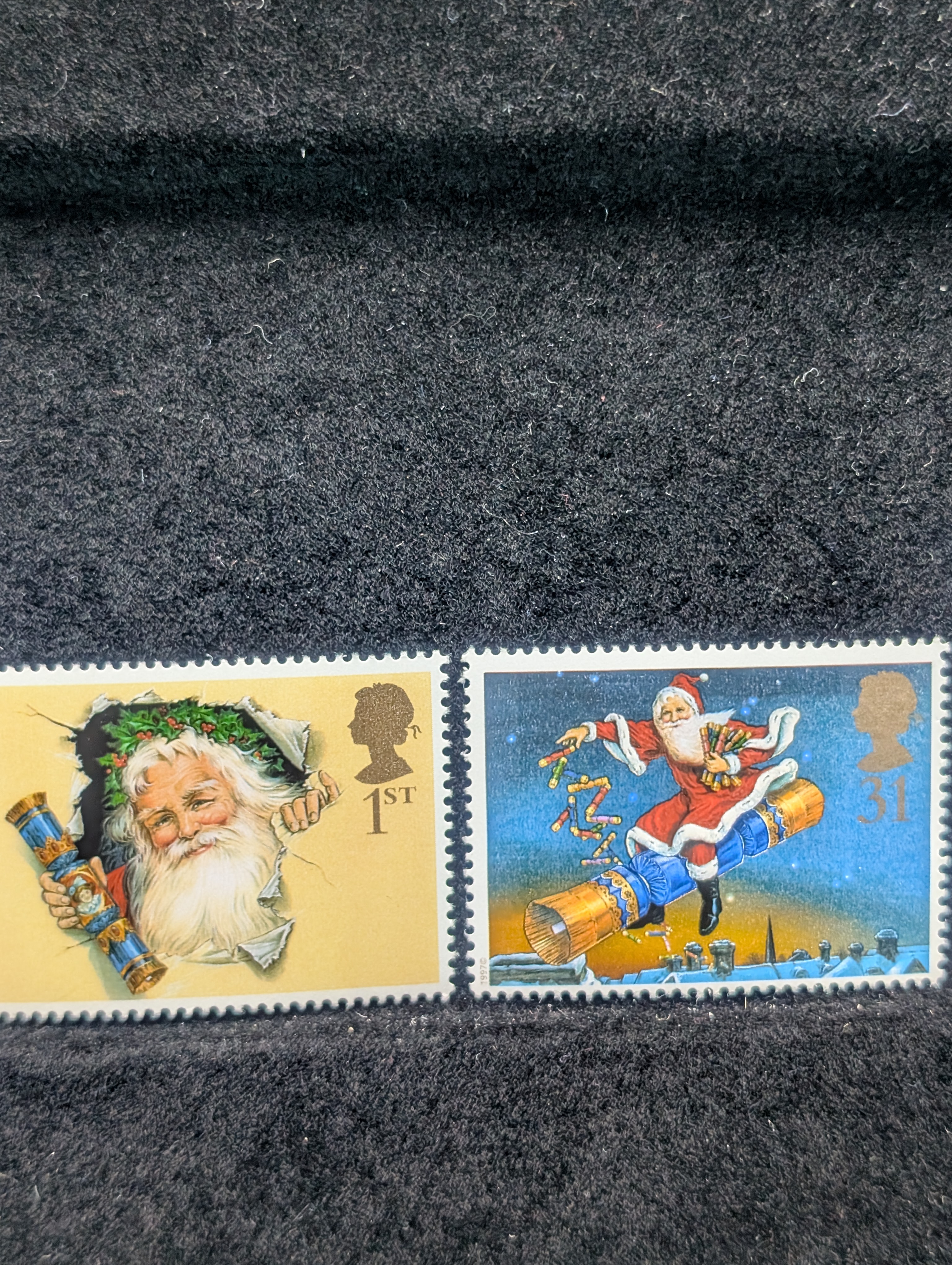(12) Assorted British Stamps, All Mint, Original Gum, Never Hinged