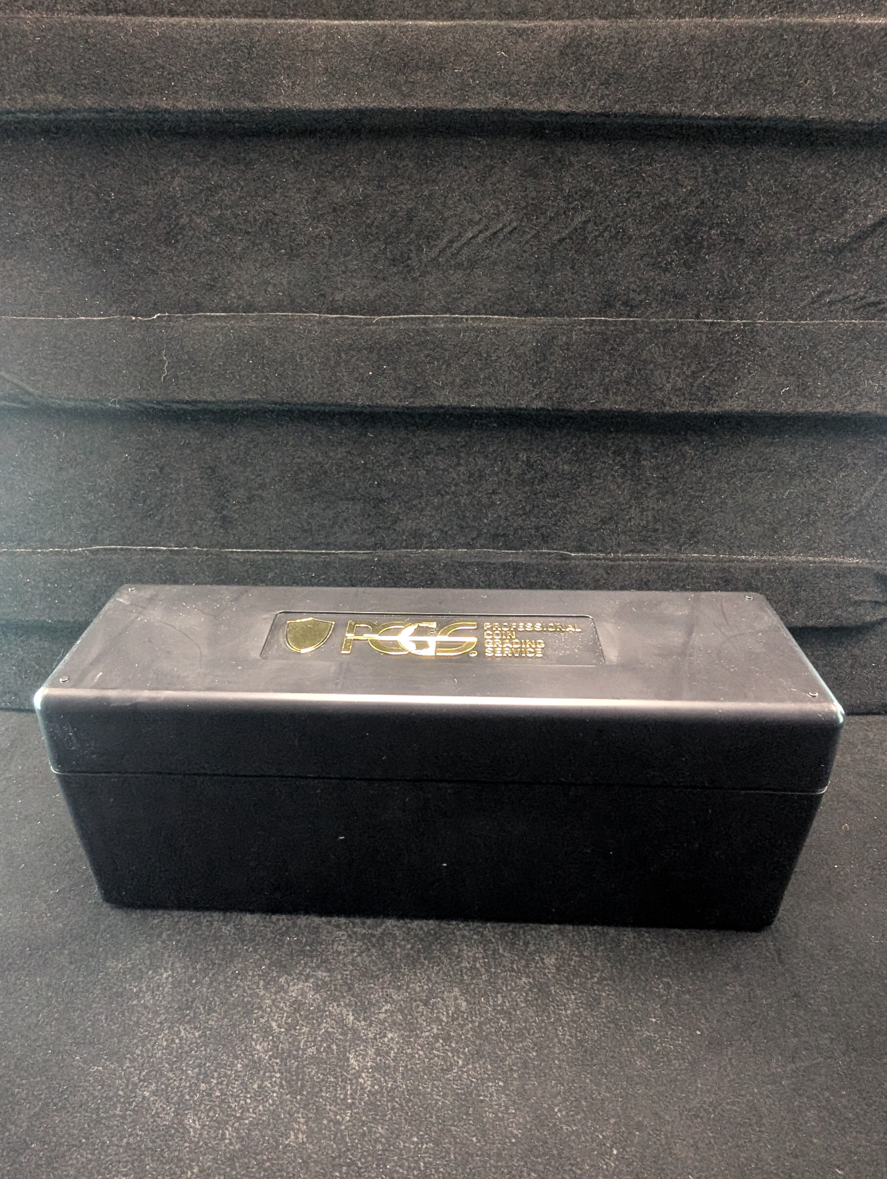 Black Plastic PCGS Graded Coin Storage Box