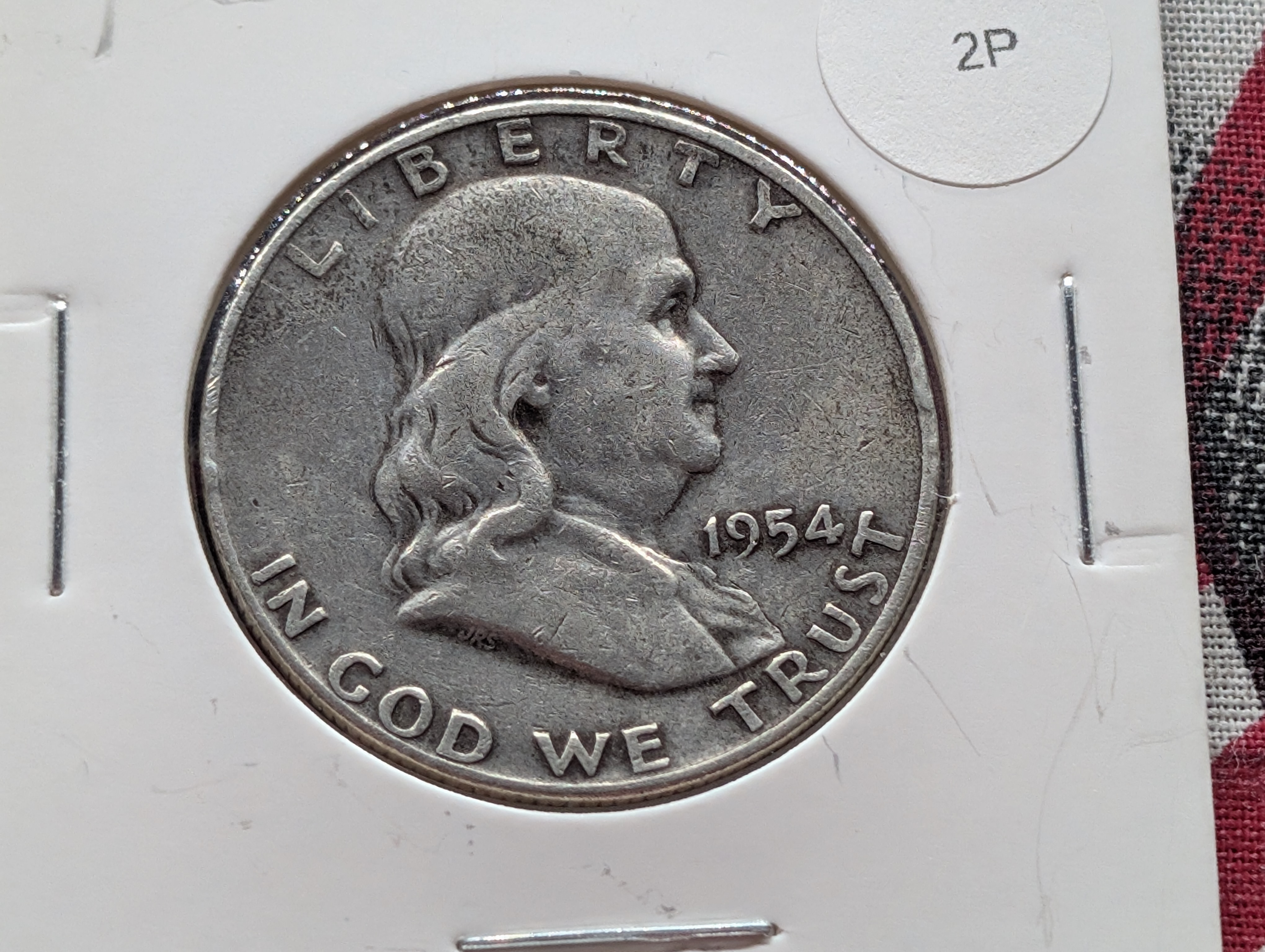 1954-D Franklin 90% Silver Half Dollar