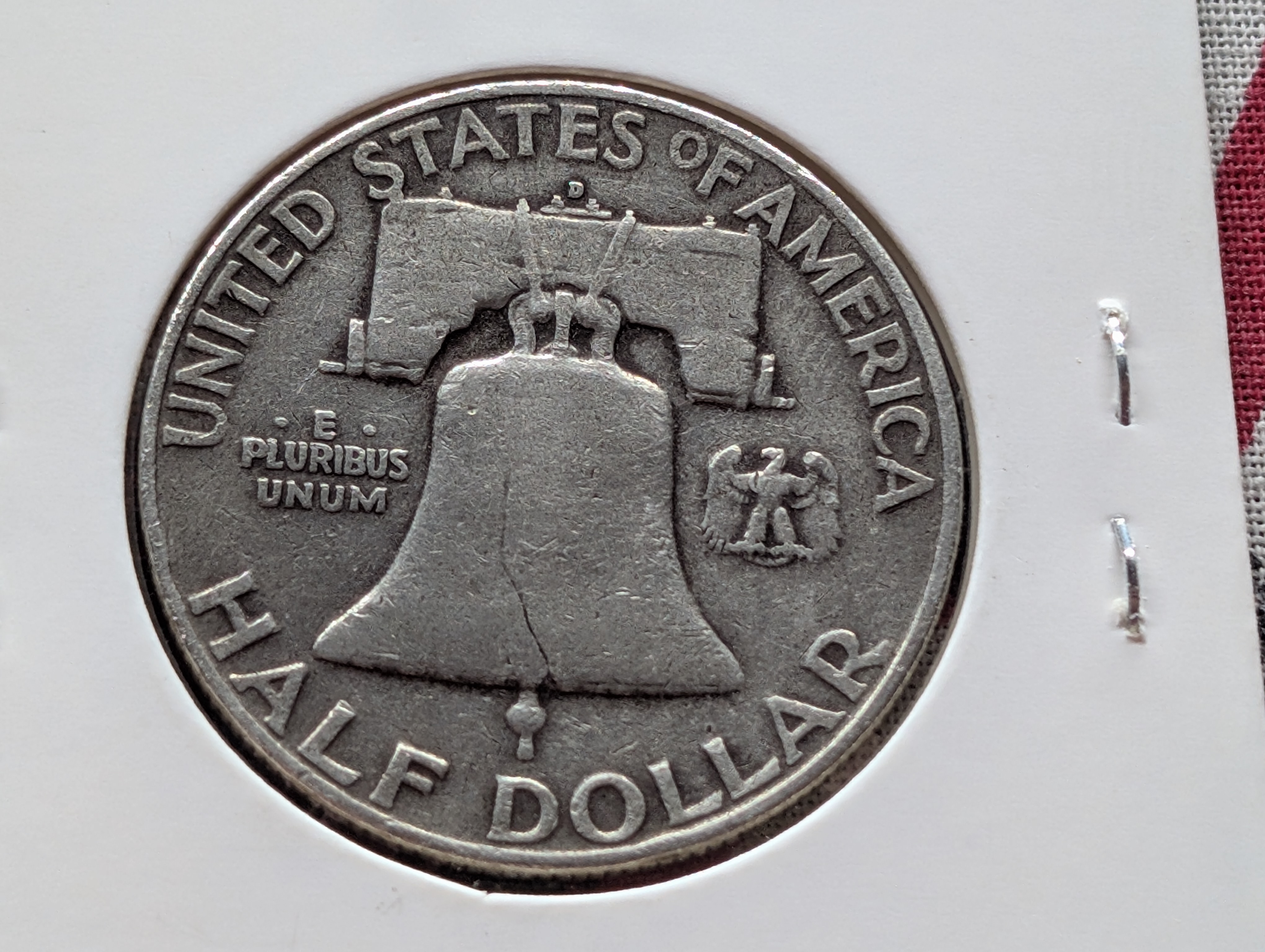 1954-D Franklin 90% Silver Half Dollar