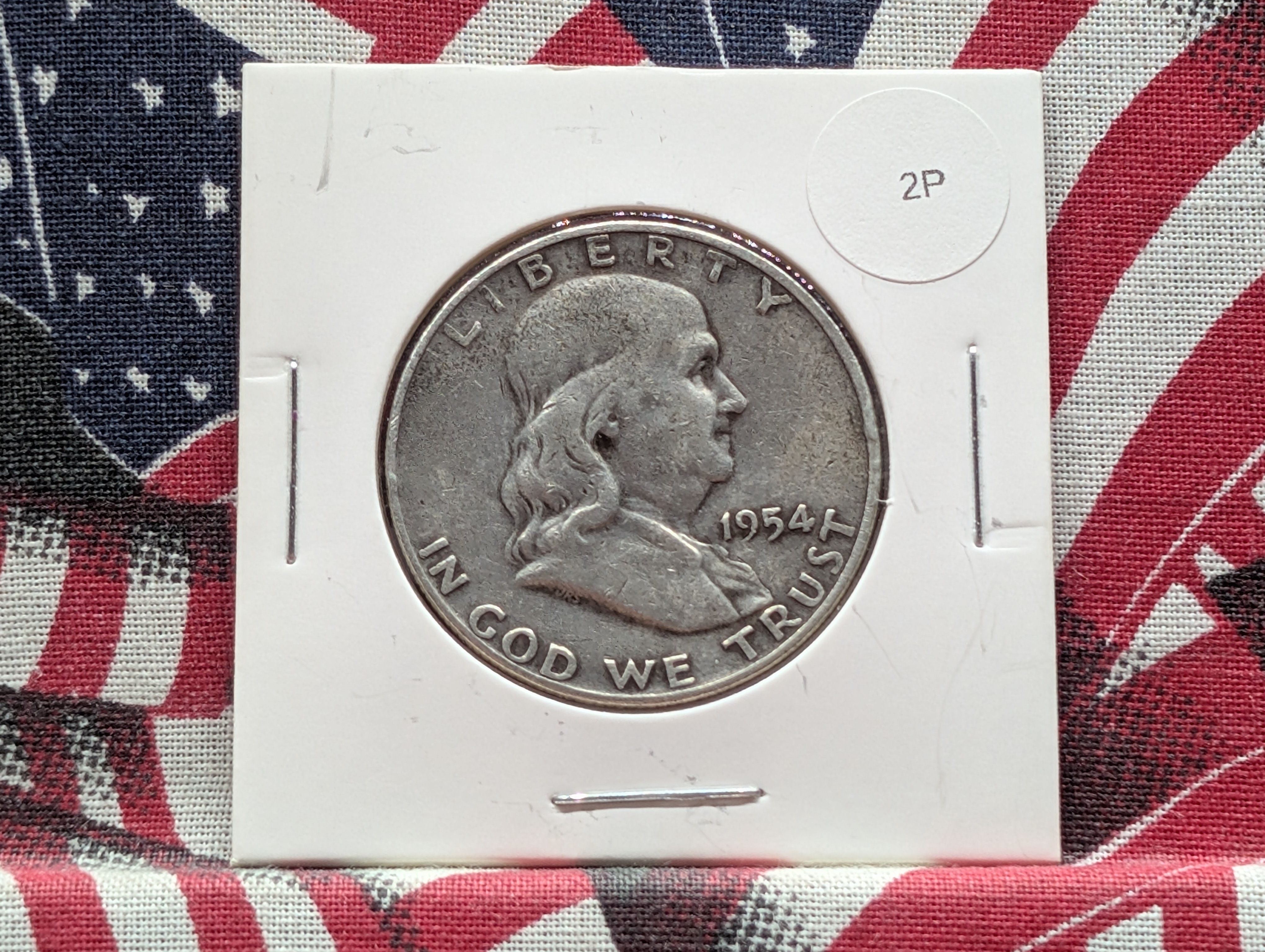 1954-D Franklin 90% Silver Half Dollar
