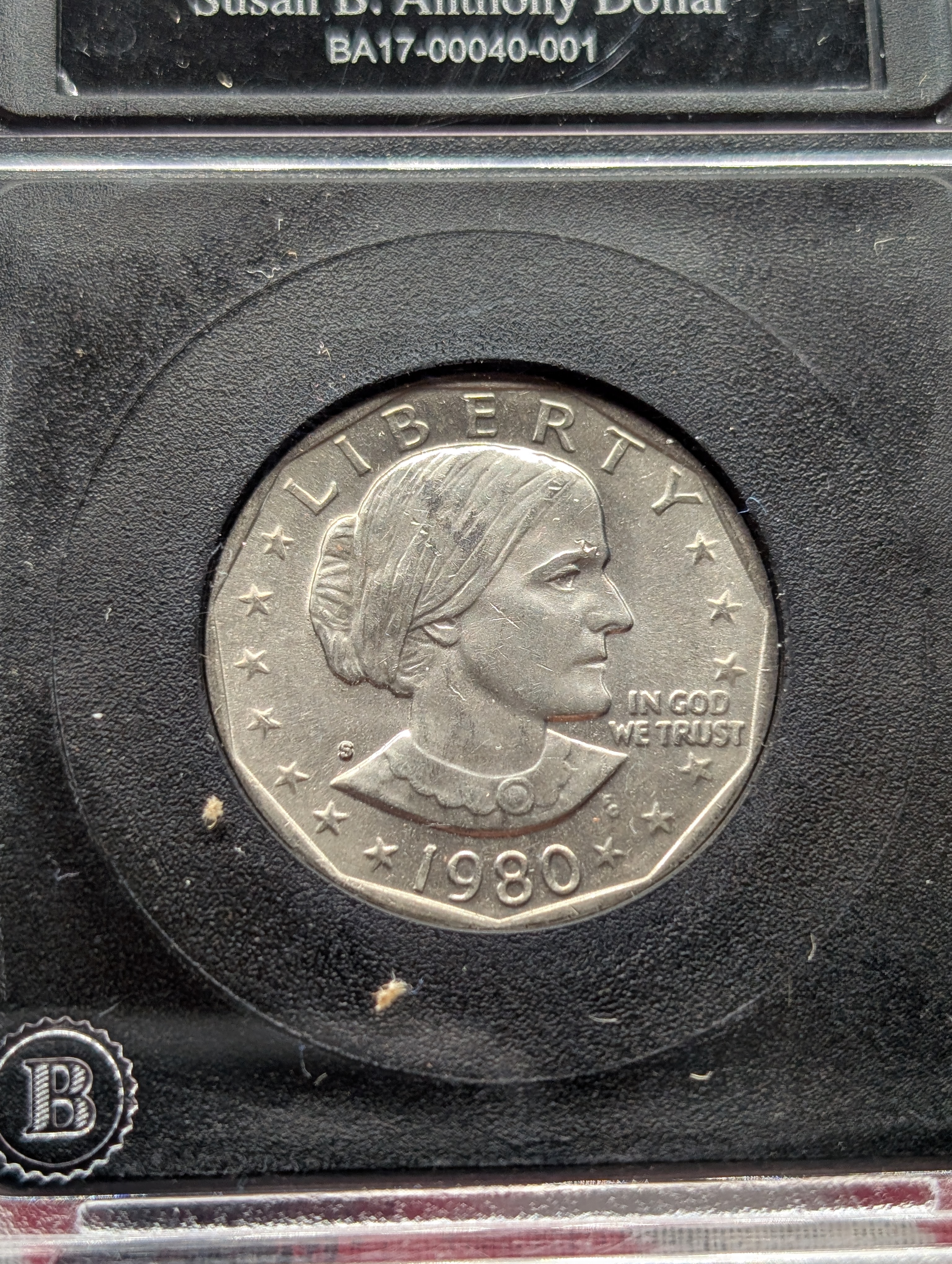 1980-S Susan B. Anthony Dollar
