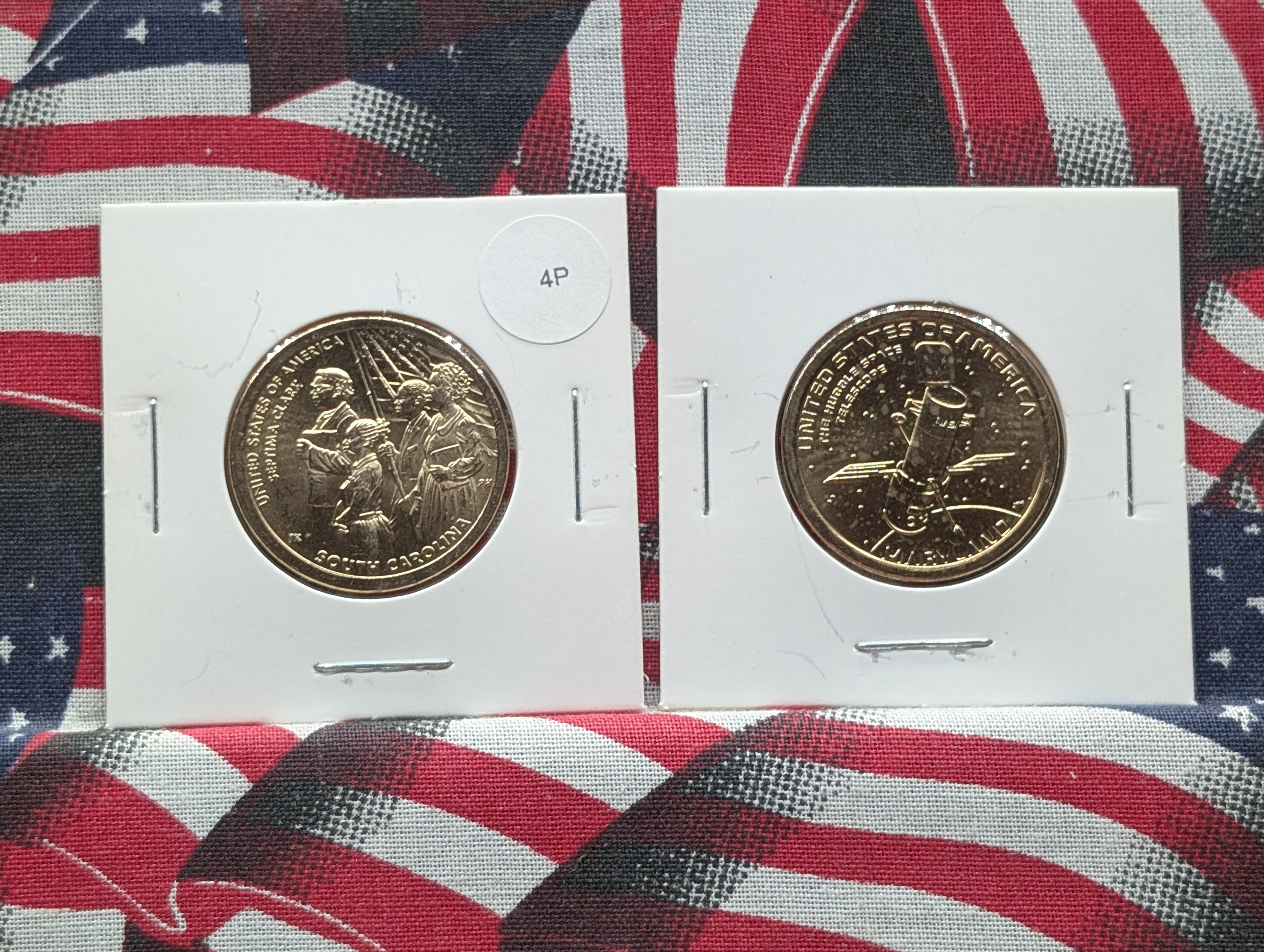 2020-D Uncirculated Innovation Dollars, South Carolina (SC) & Maryland (MD)