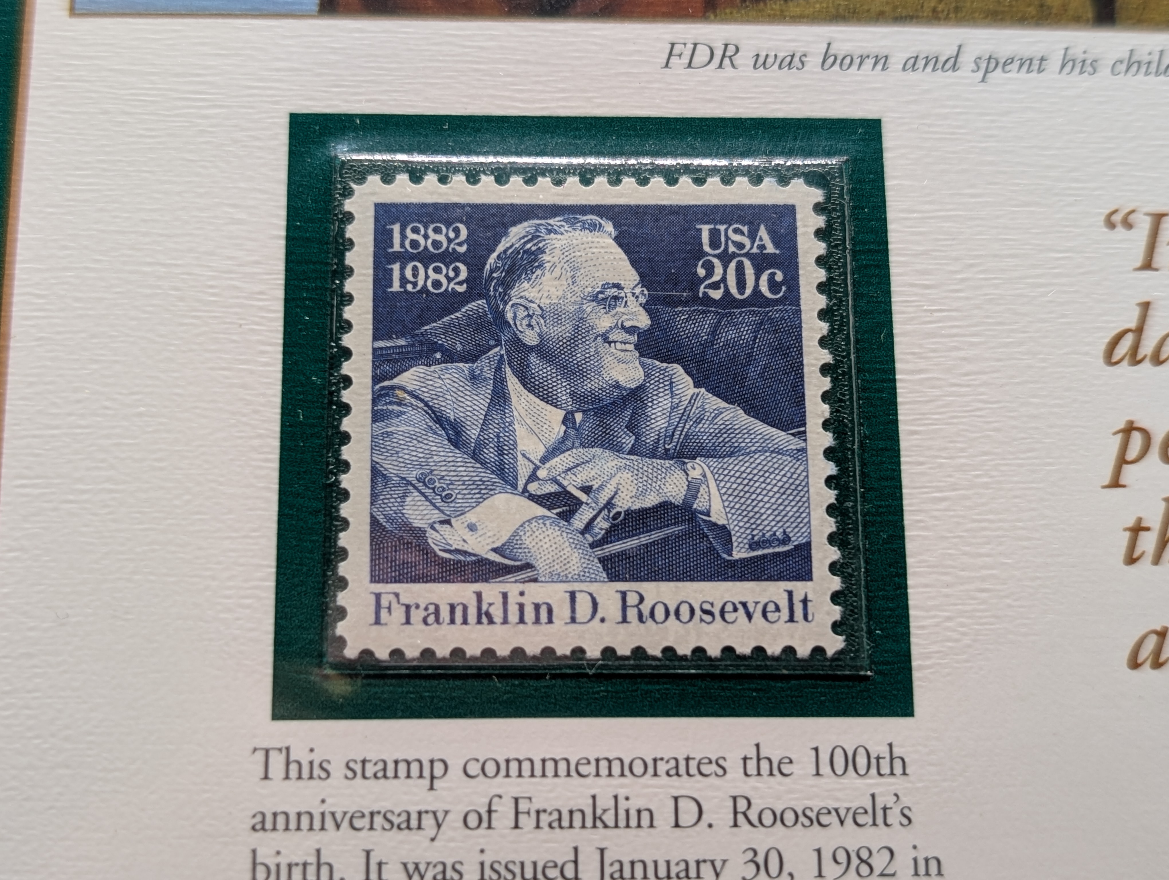 1946 P, D, & S Silver Roosevelt Dimes with Stamp in Binder Sleeve Display - All Are 90% Silver