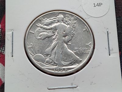 1928-S Walking Liberty 90% Silver Half Dollar Condition PLEASE NOTE Some coins may have a grade 