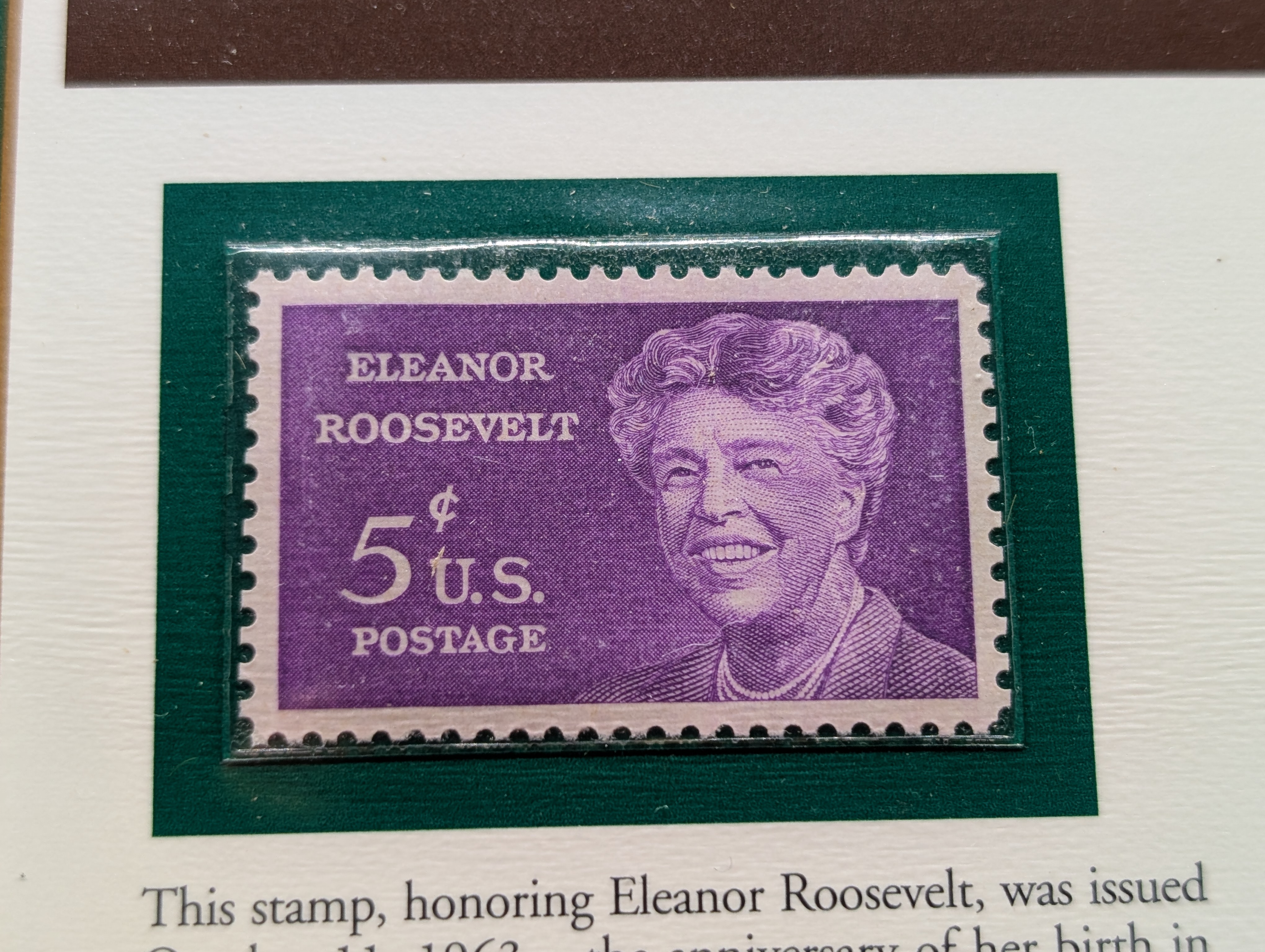 1947 P, D, & S Silver Roosevelt Dimes with Stamp in Binder Sleeve Display - All Are 90% Silver