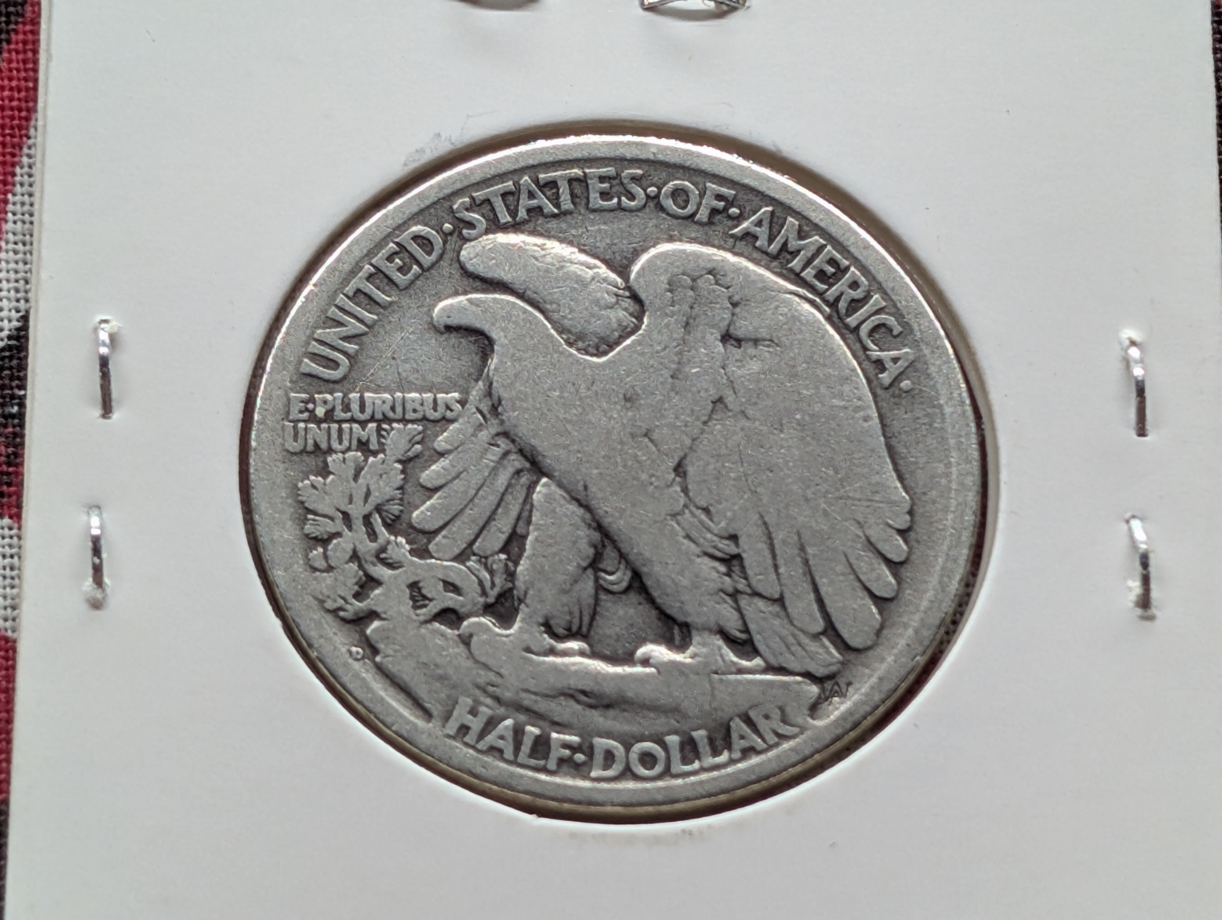 1919-D Walking Liberty 90% Silver Half Dollar
