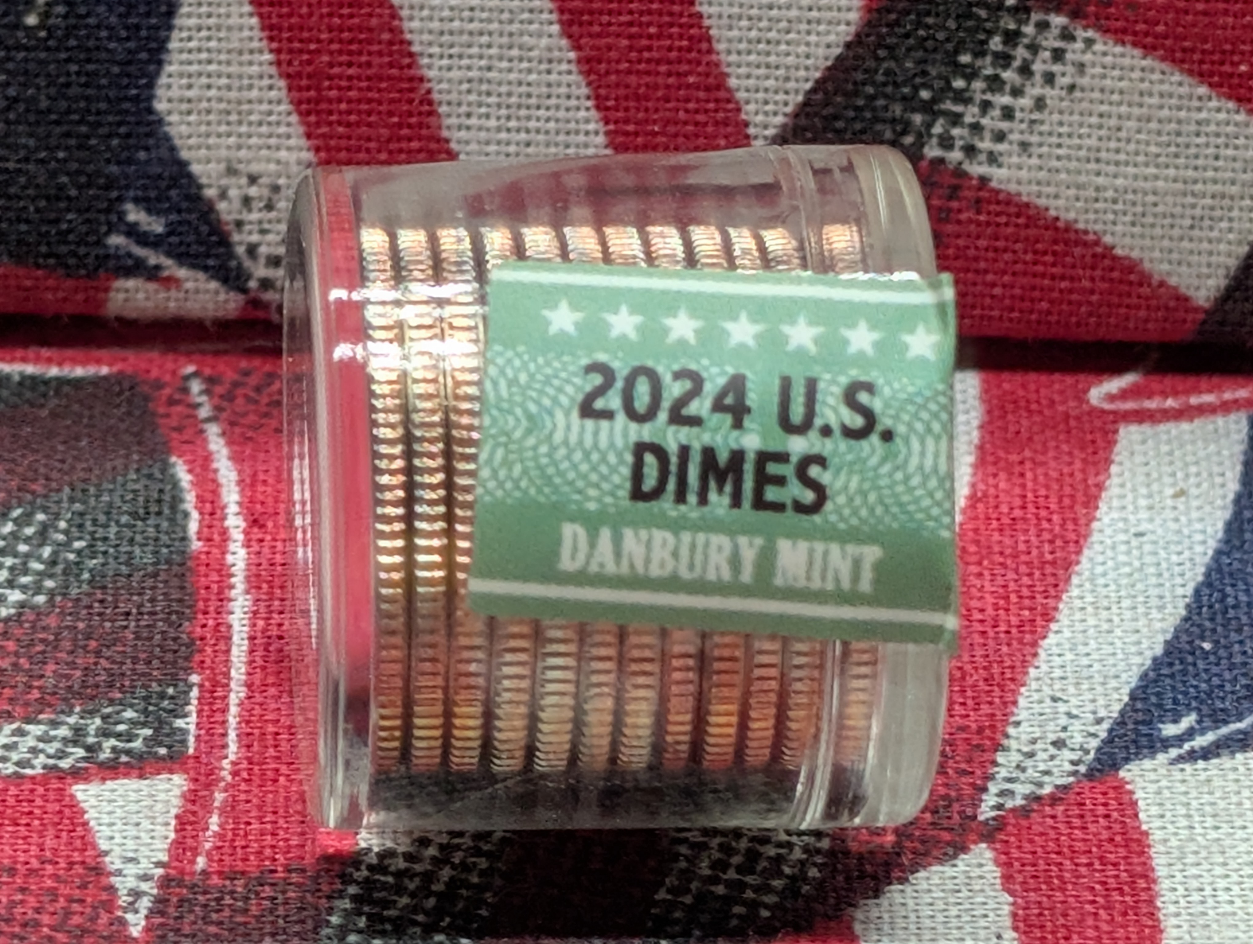Roll of (12) 2024-P Uncirculated Roosevelt Dimes
