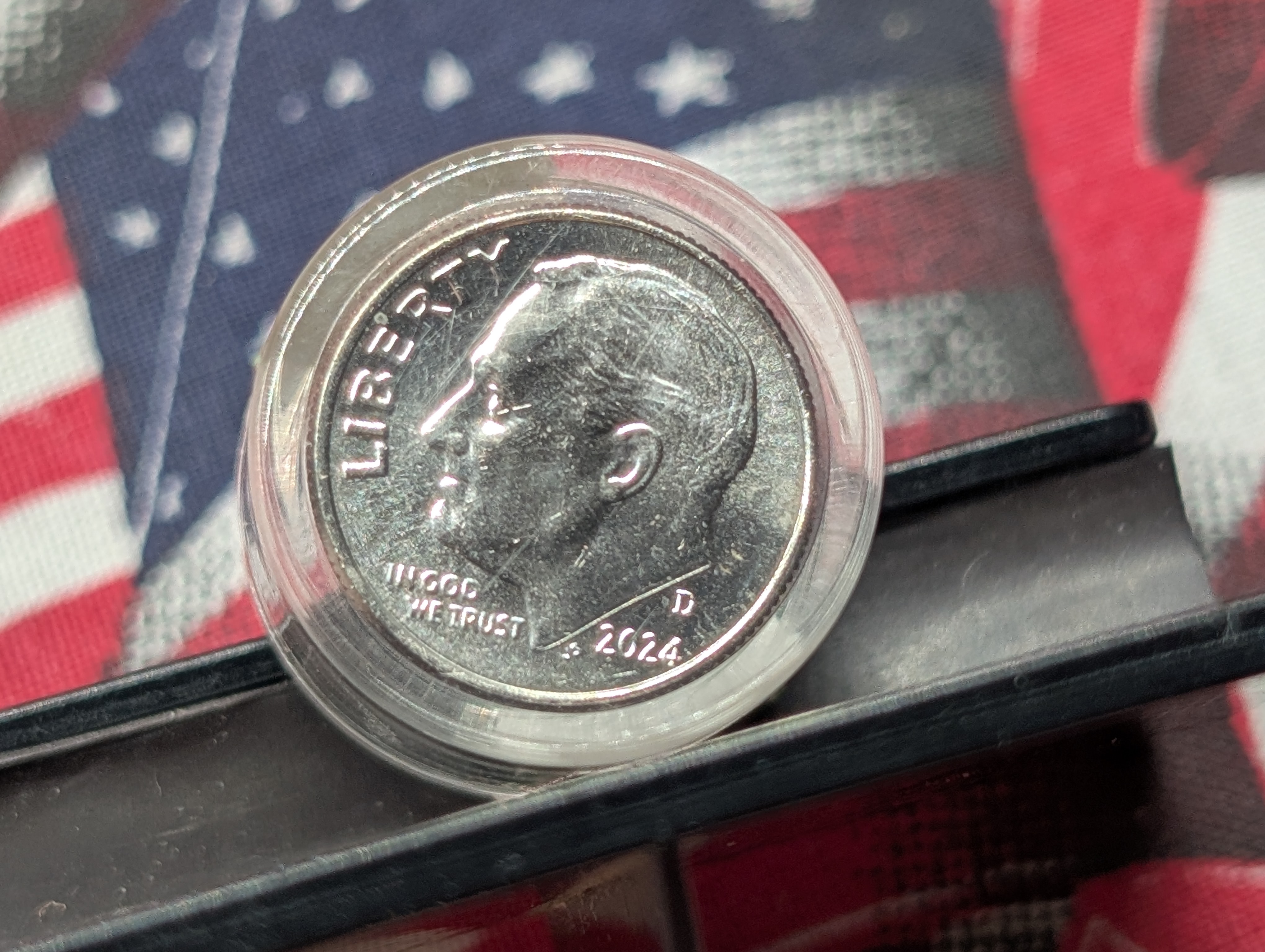 Roll of (12) 2024-P Uncirculated Roosevelt Dimes