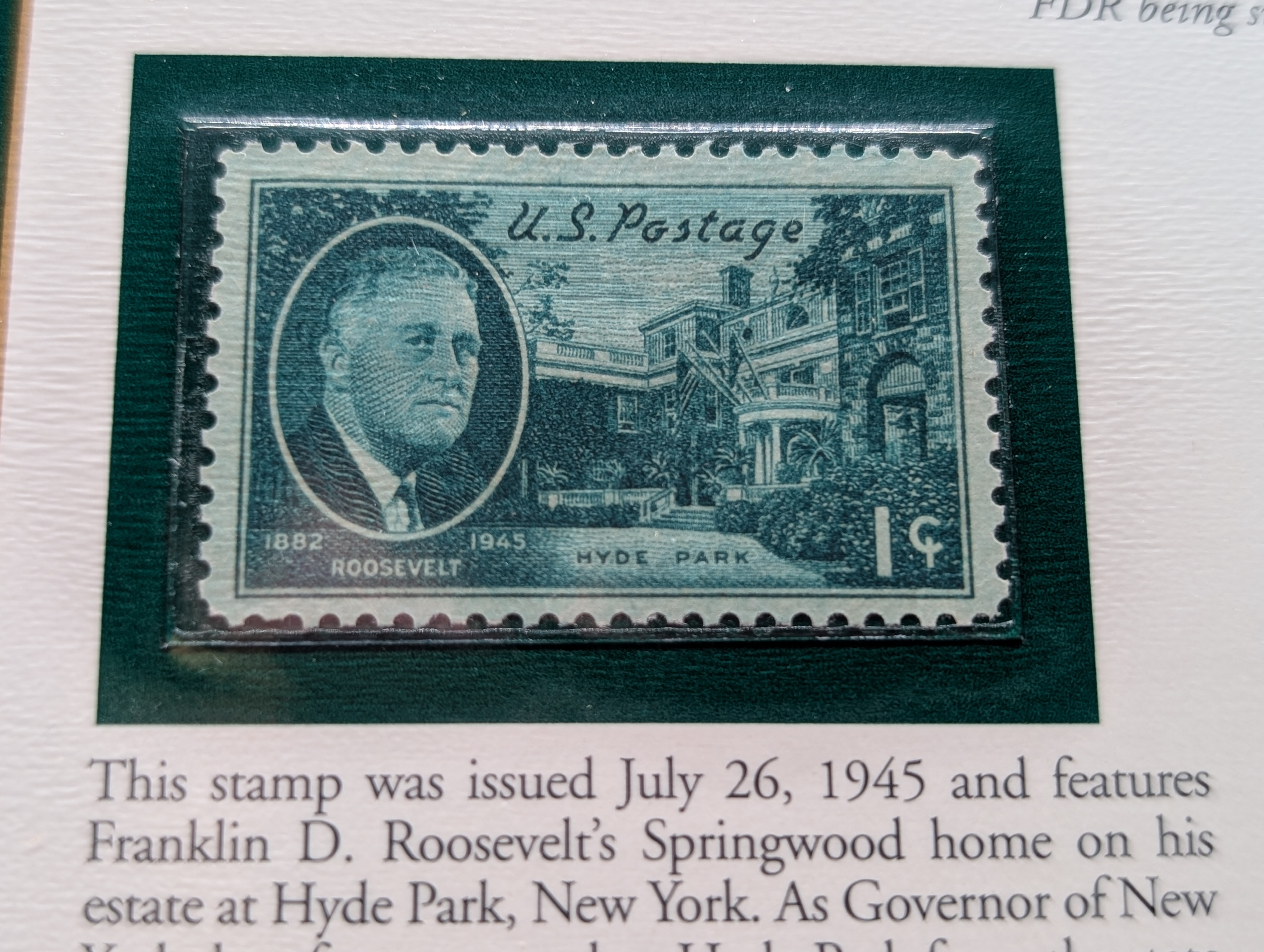 1950 P, D, & S Silver Roosevelt Dimes with Stamp in Binder Sleeve Display - All Are 90% Silver