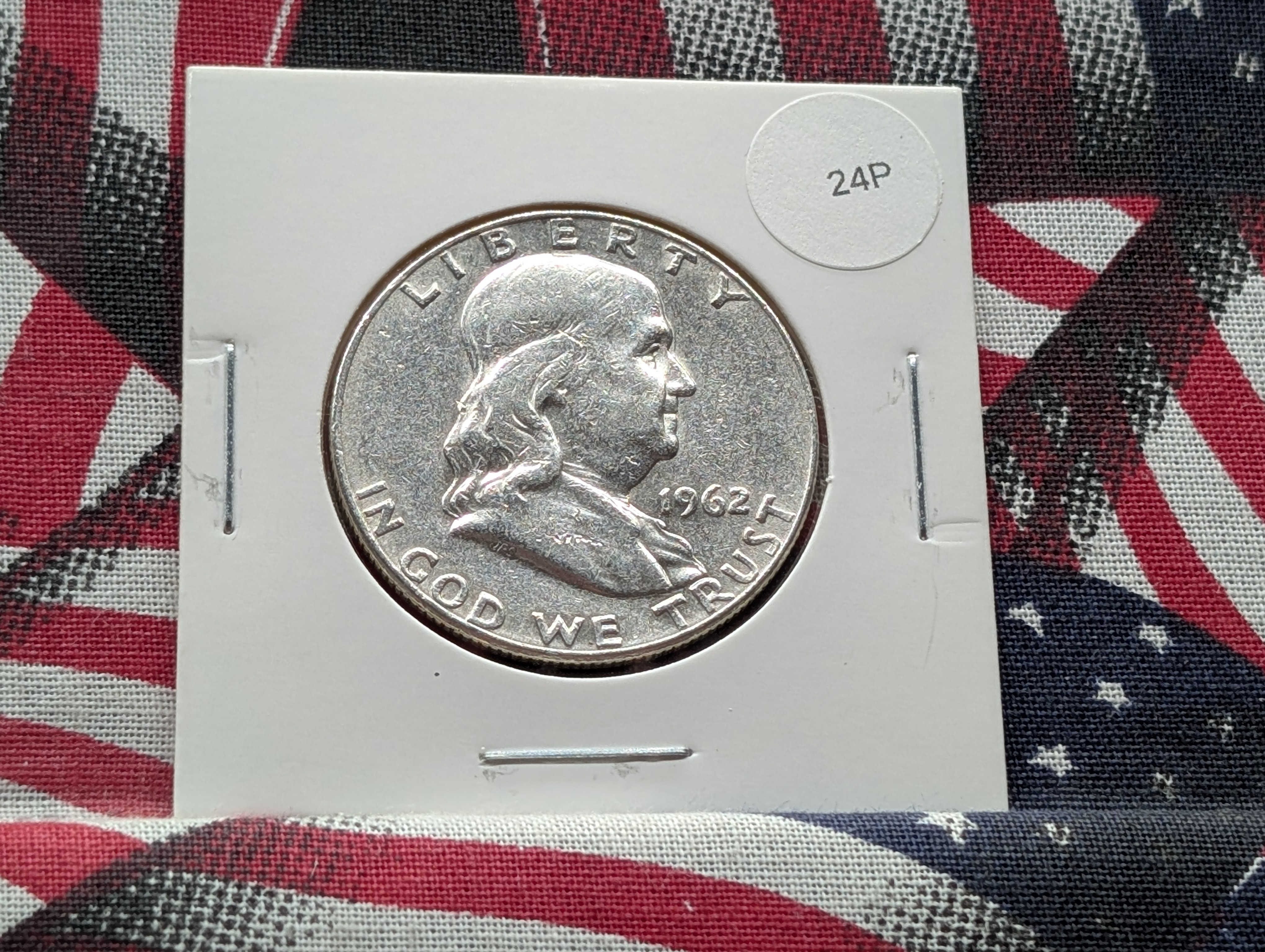 1962-D Franklin 90% Silver Half Dollar