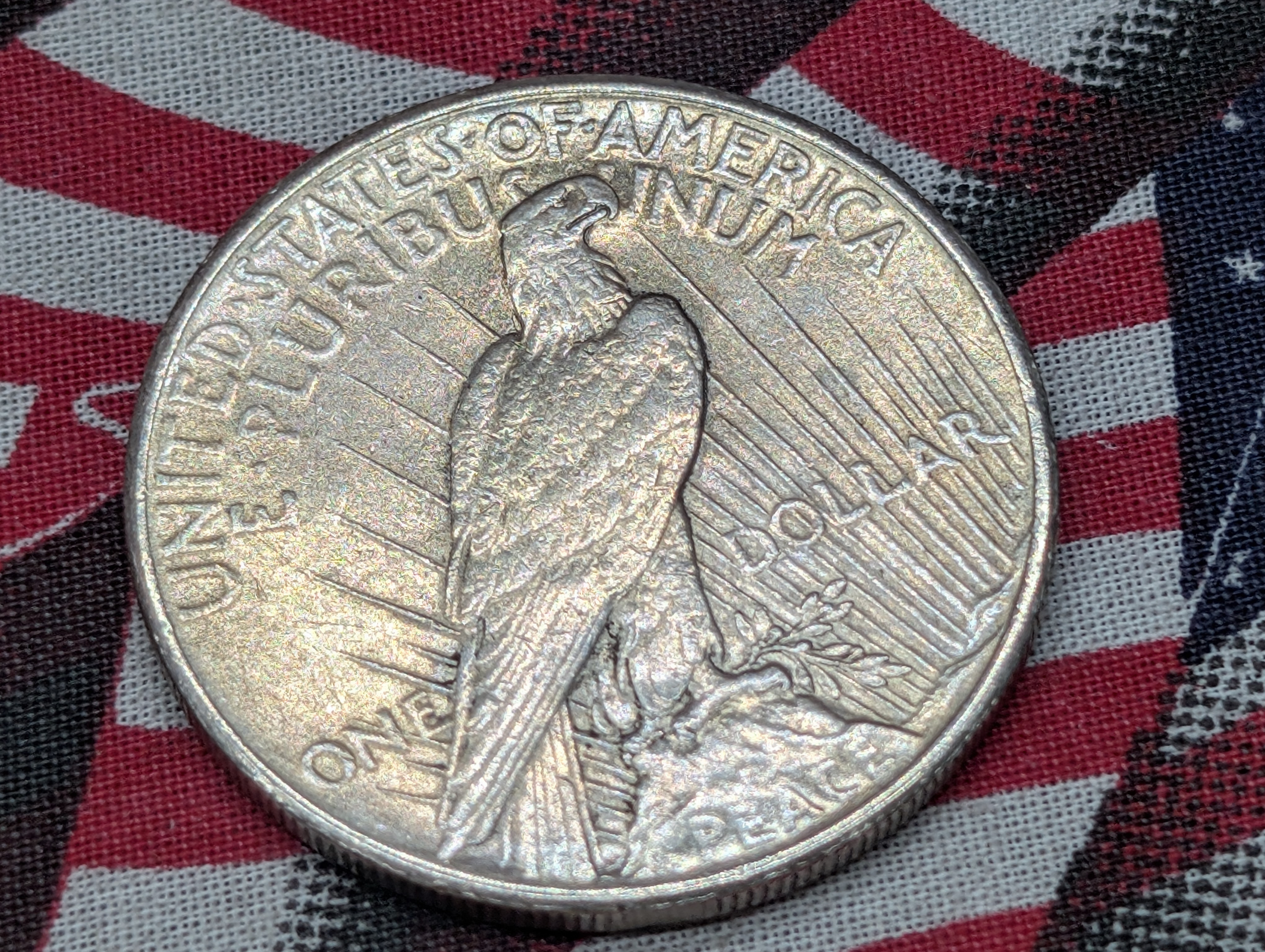 1925 Peace Silver Dollar