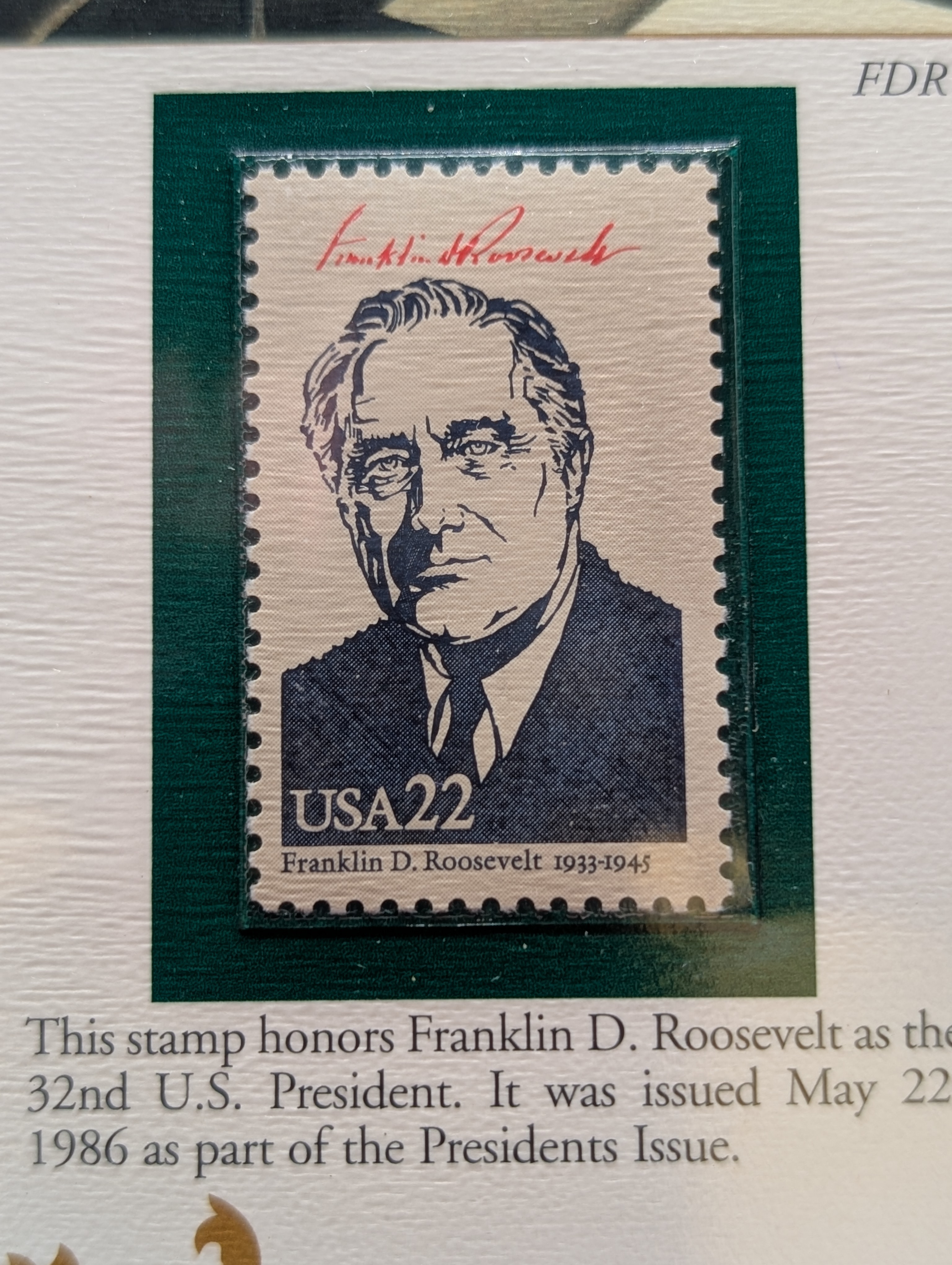 1954 P, D, & S Silver Roosevelt Dimes with Stamp in Binder Sleeve Display - All Are 90% Silver