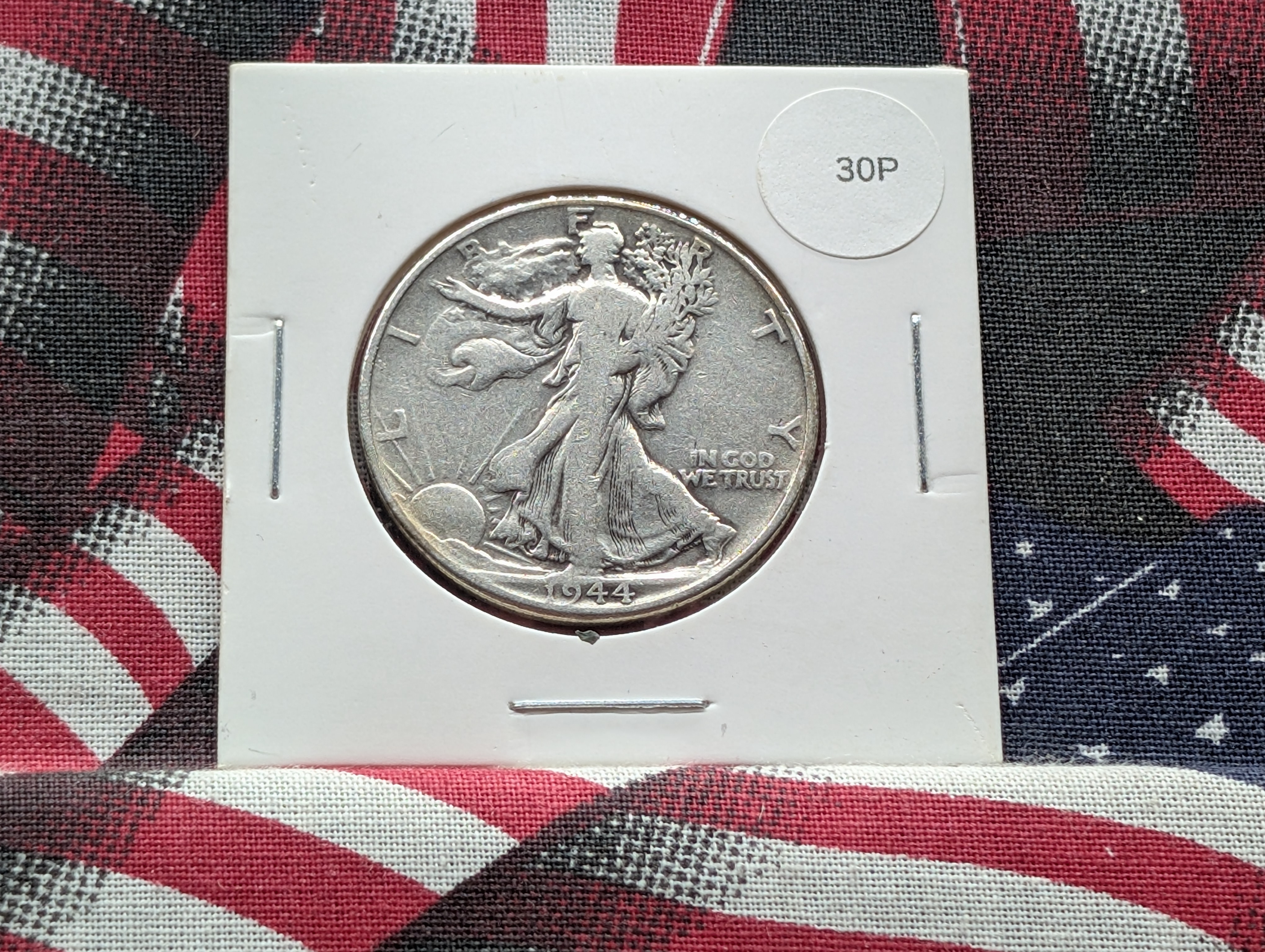 1944-P Walking Liberty 90% Silver Half Dollar