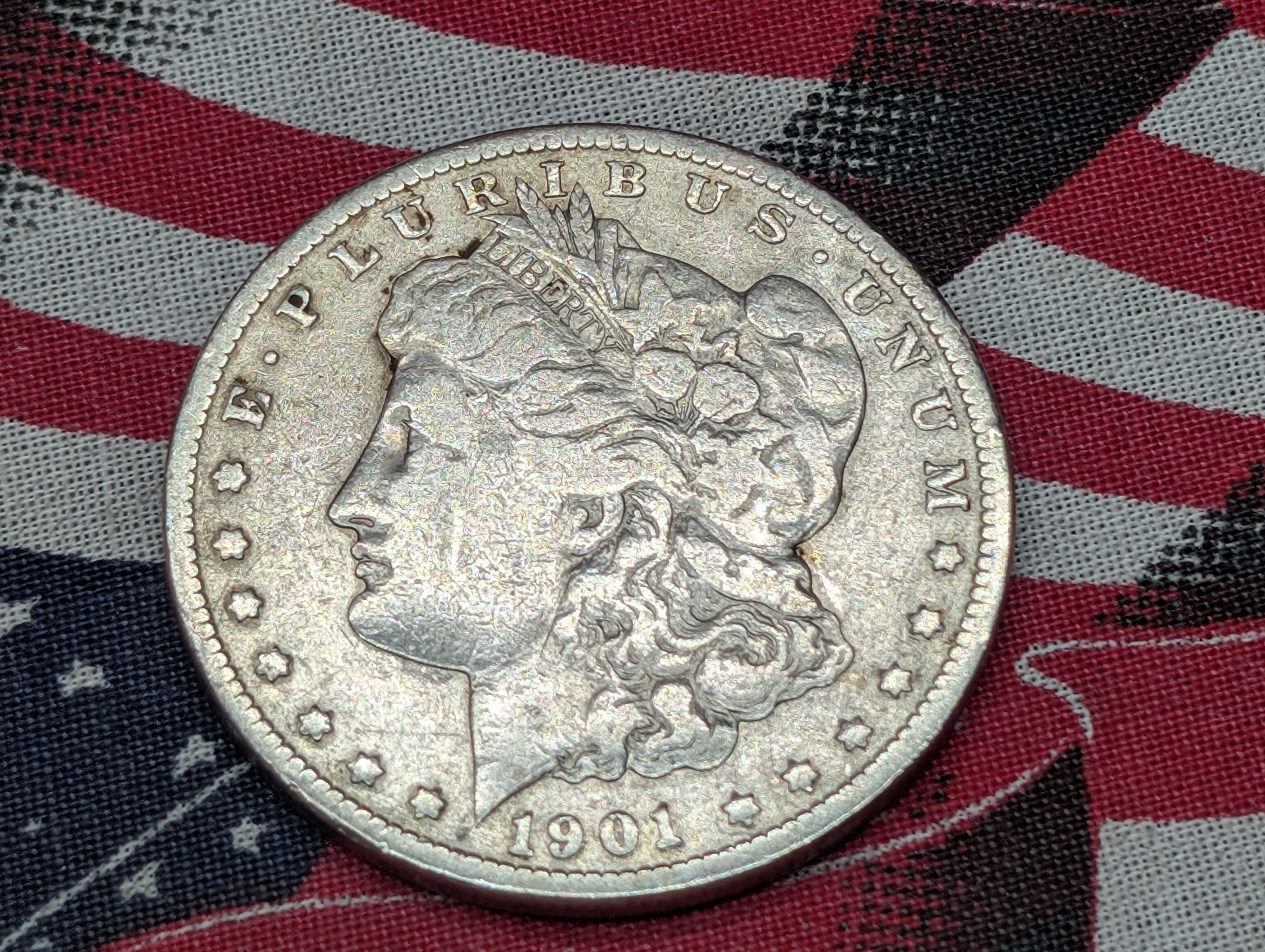 1901-O Morgan Silver Dollar