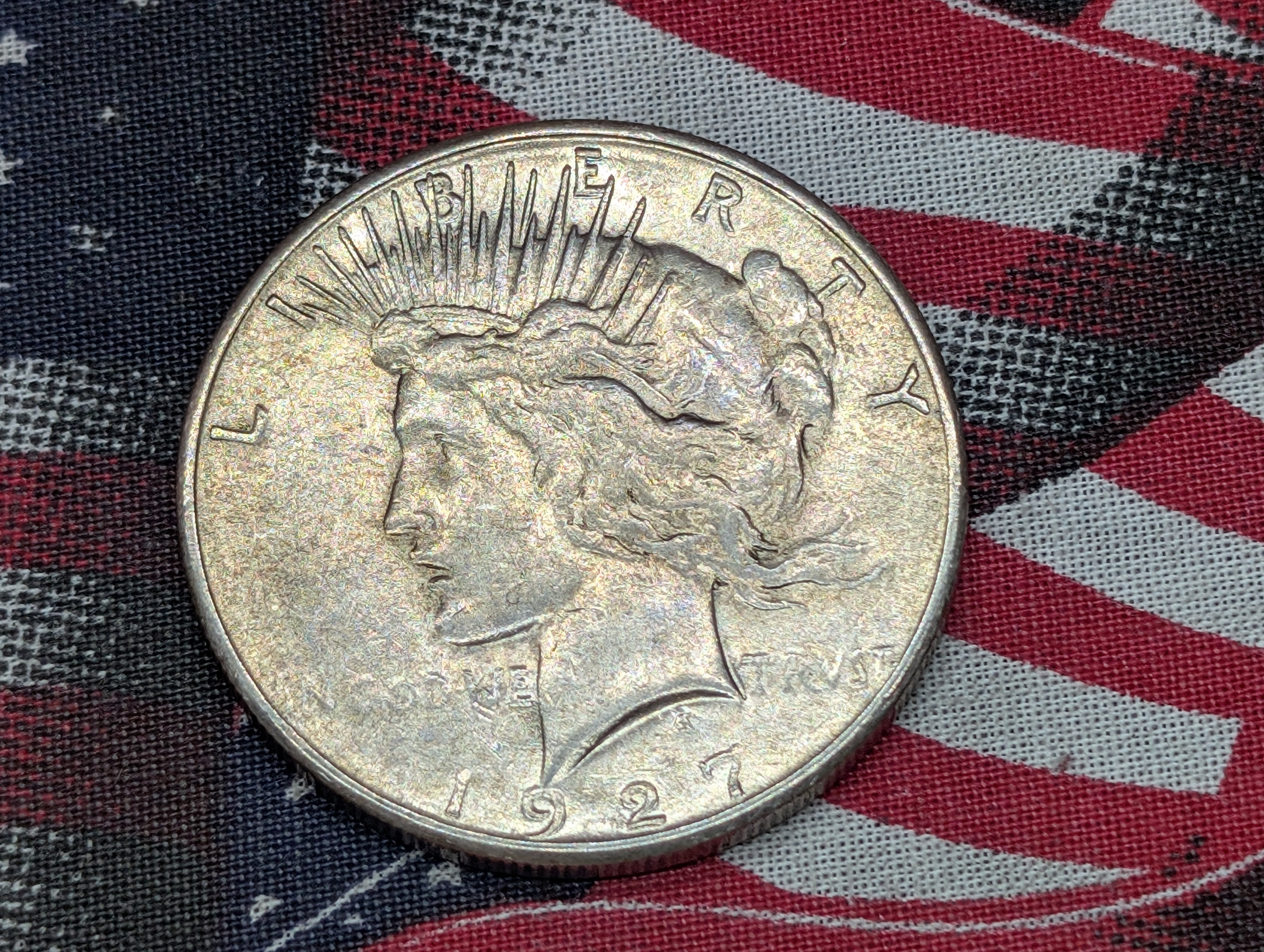 1927-S Peace Silver Dollar