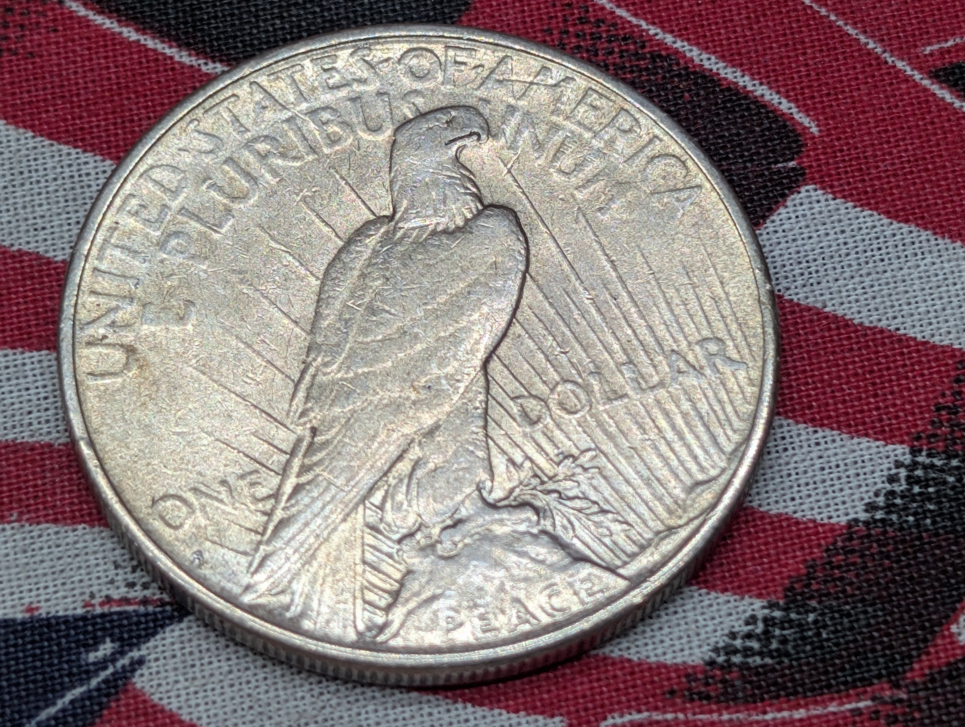1927-S Peace Silver Dollar