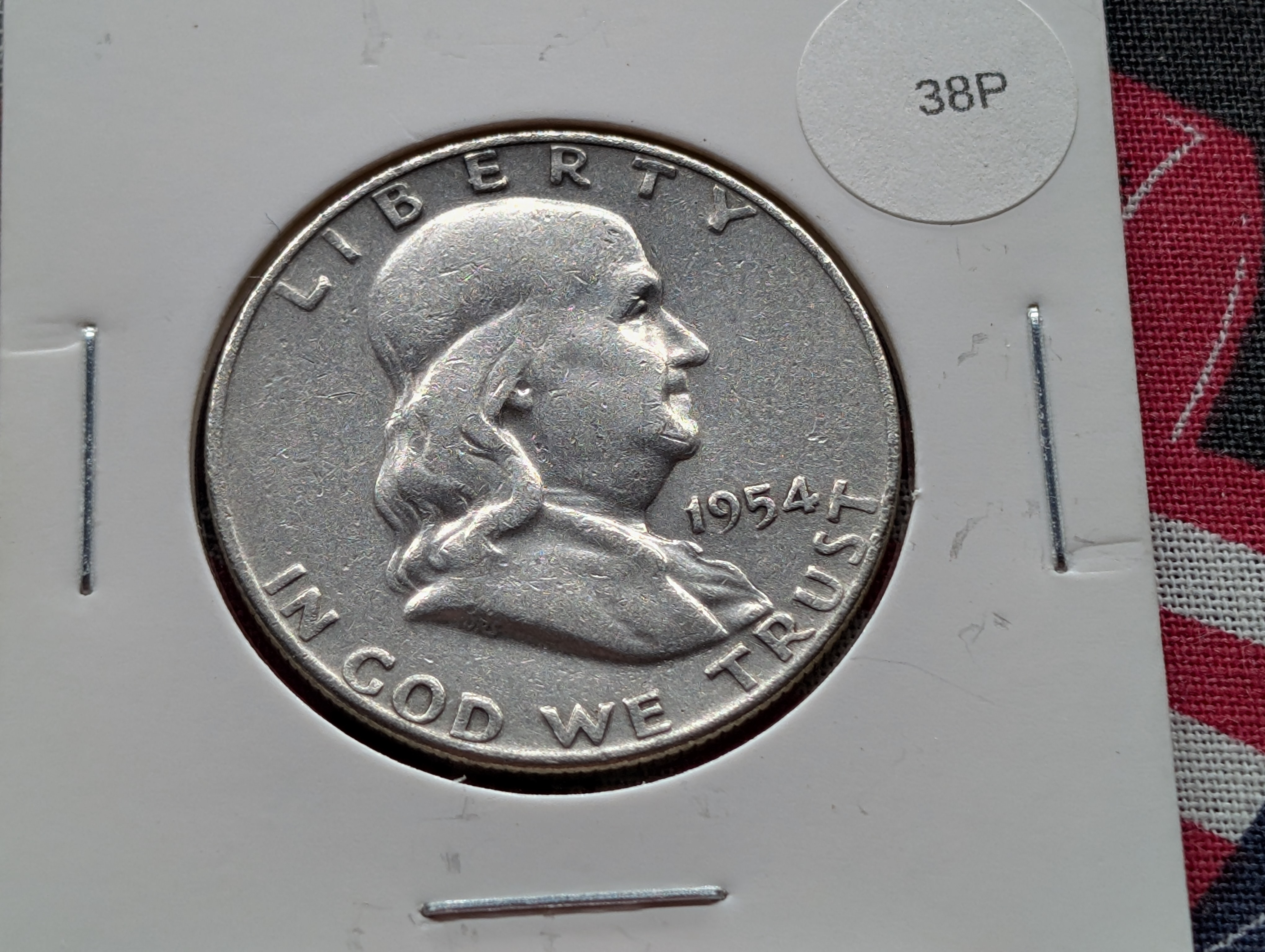 1954-D Franklin 90% Silver Half Dollar